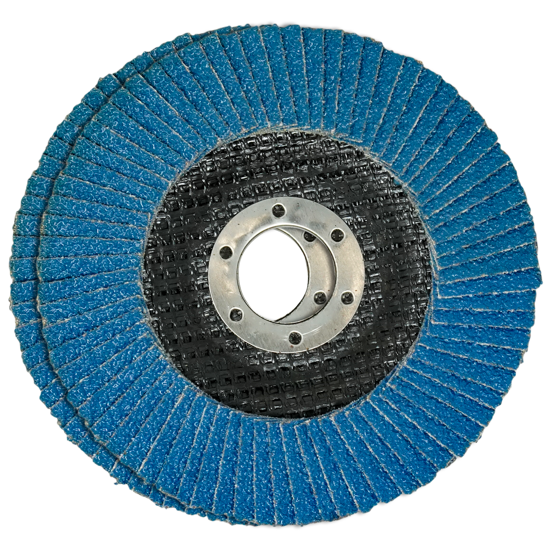 2 x Flap Grinding Sanding Discs 115mm 4.5" 120 Grit Angle Wheel Zircon