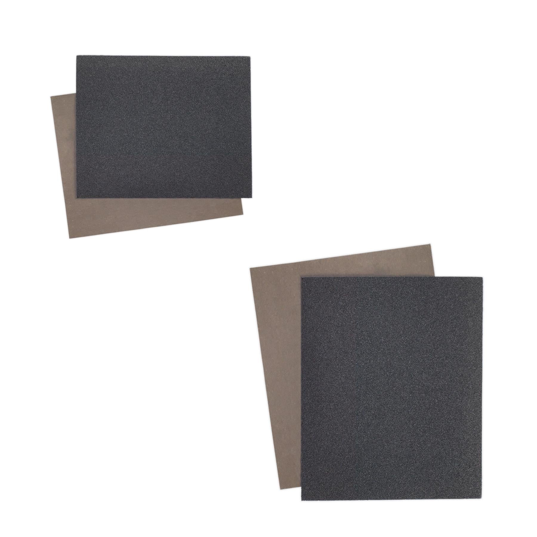 Sealey Wet & Dry Paper 230 x 280mm 1000Grit Pack of 25