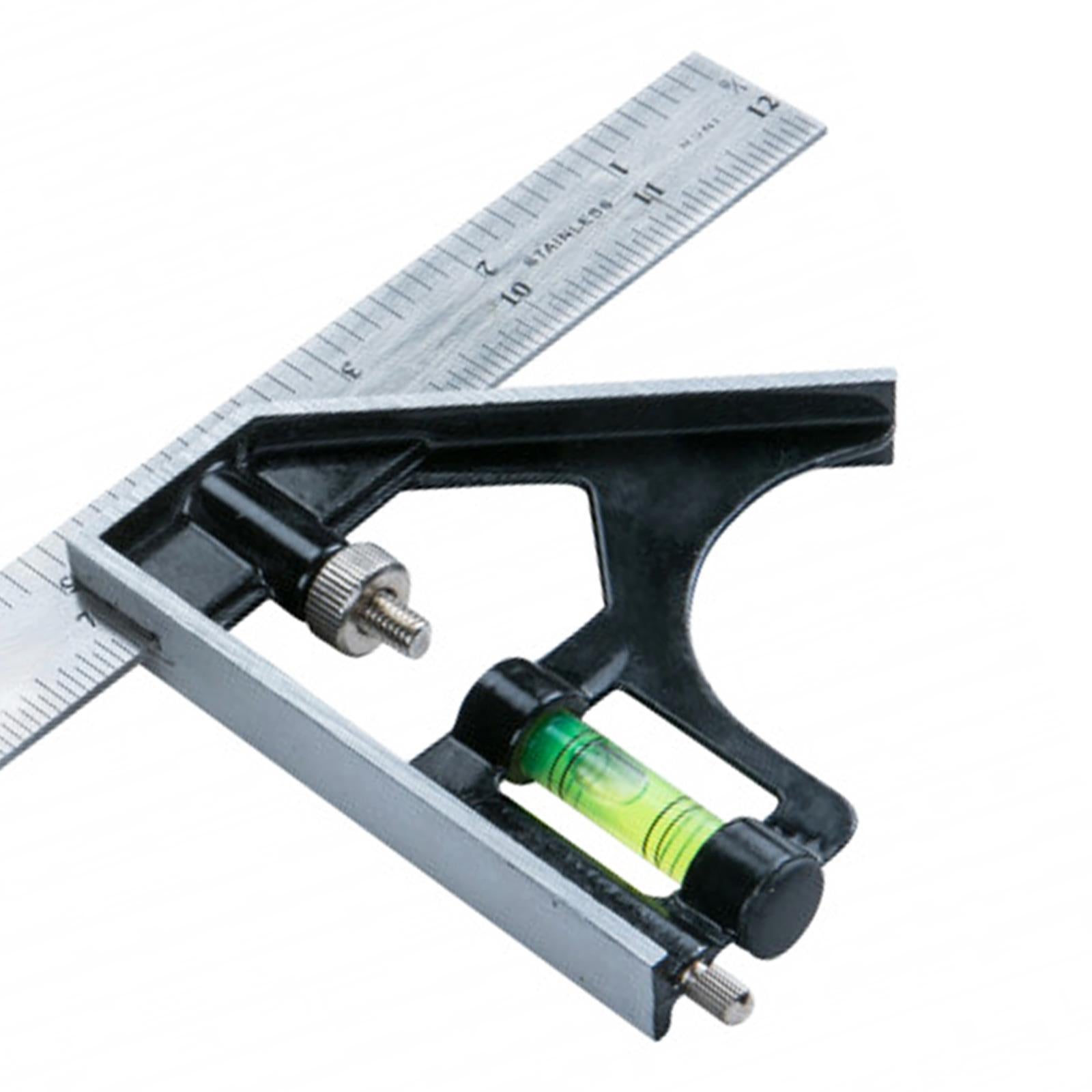 BlueSpot 300mm 12" Combination Square Heavy Duty Try Set Right Angle Ruler