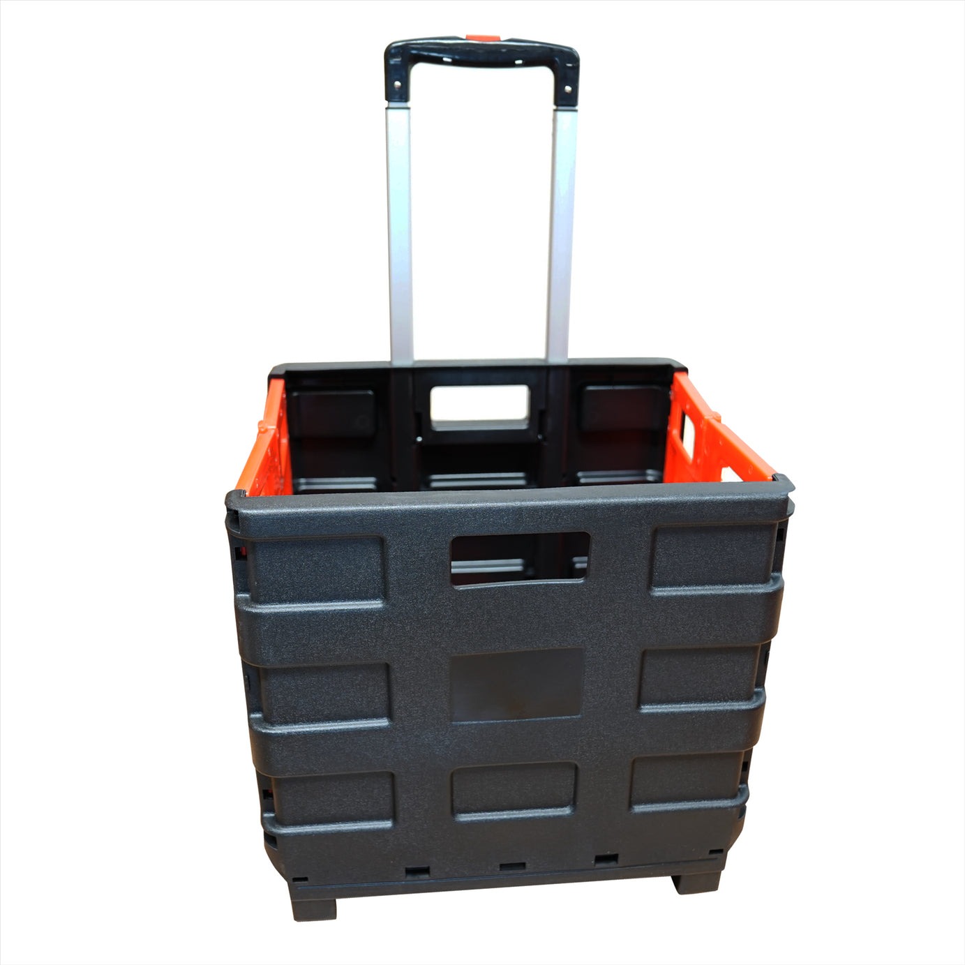 Large Folding Shopping Trolley Cart 25KG Foldable Rolling Storage Box Car Boot