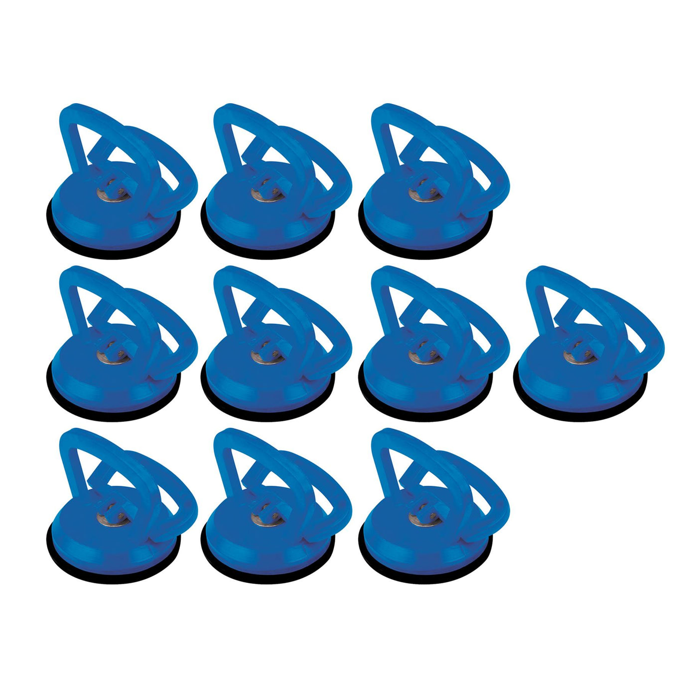 10x Single Suction Cup Glass Lifter Carrying Pad 35kg Single Dent Puller Repair
