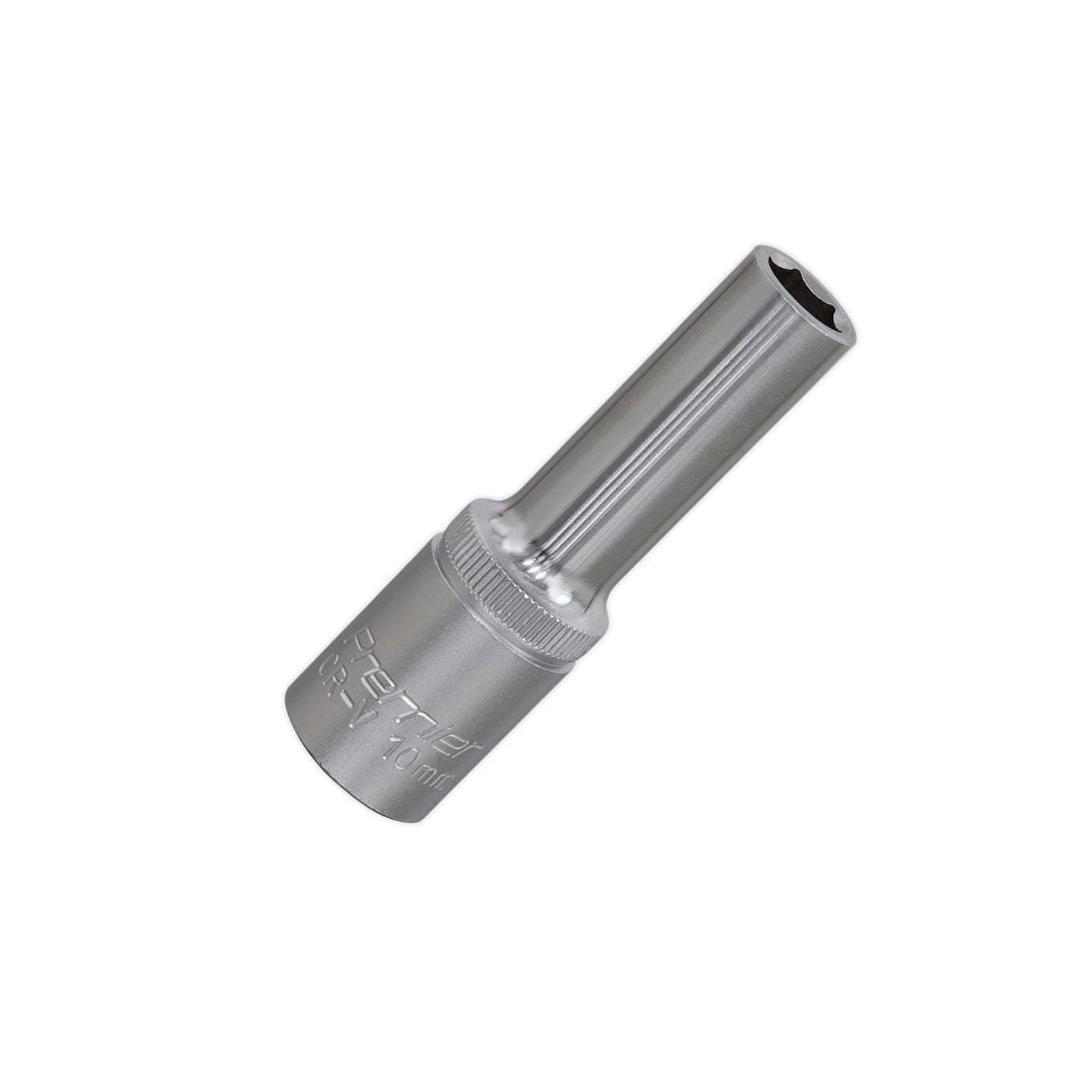 Sealey WallDrive Socket 10mm Deep 1/2"Sq Drive Chrome Vanadium Steel