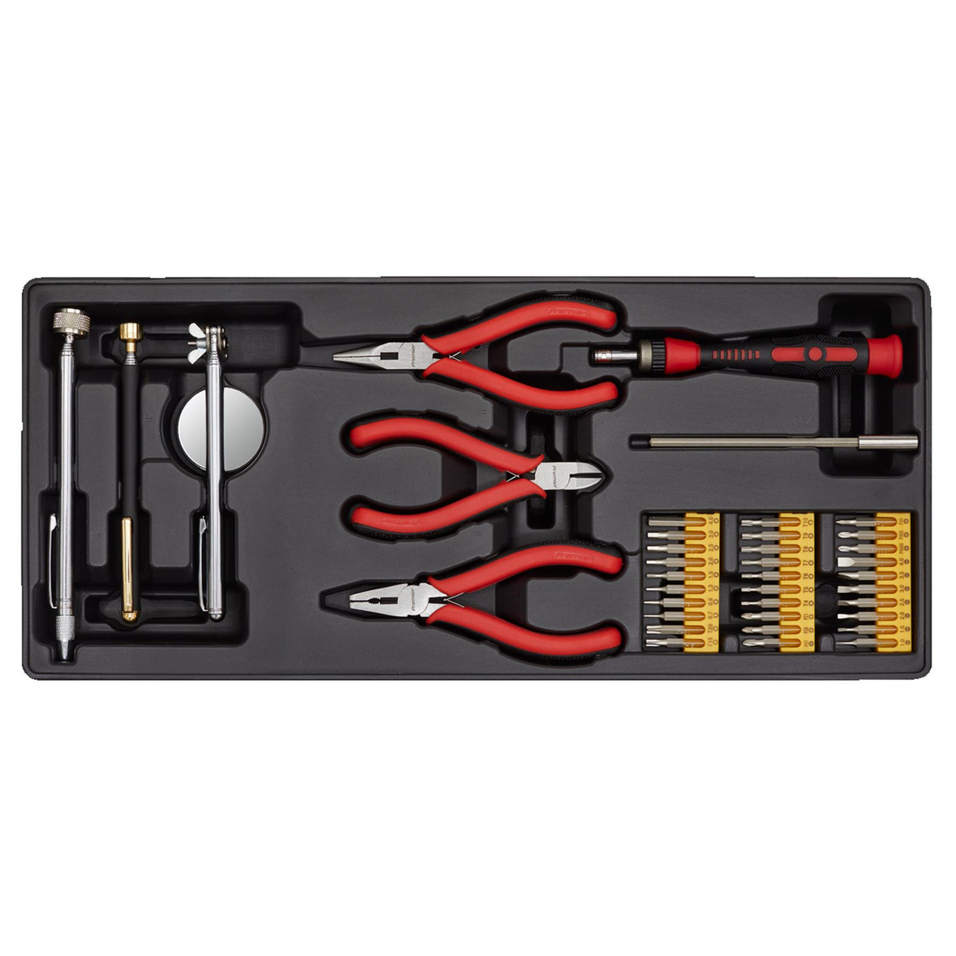 Sealey Tool Tray with Precision & Pick-Up Tool Set 38pc