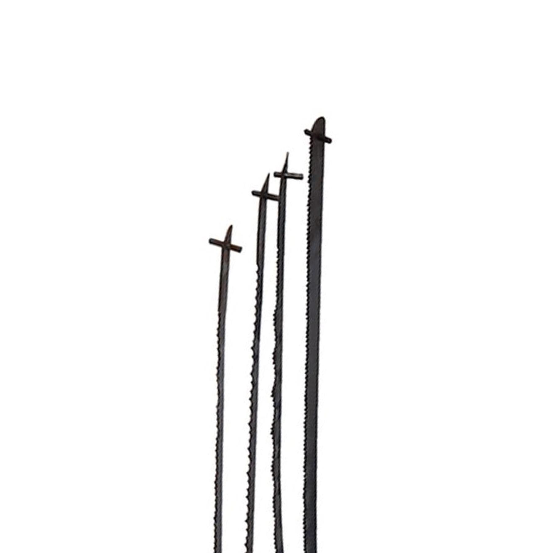 Coping Saw & 5 Blades - 170mm 360° Blade Angle Adjust Cutting Circles Curves