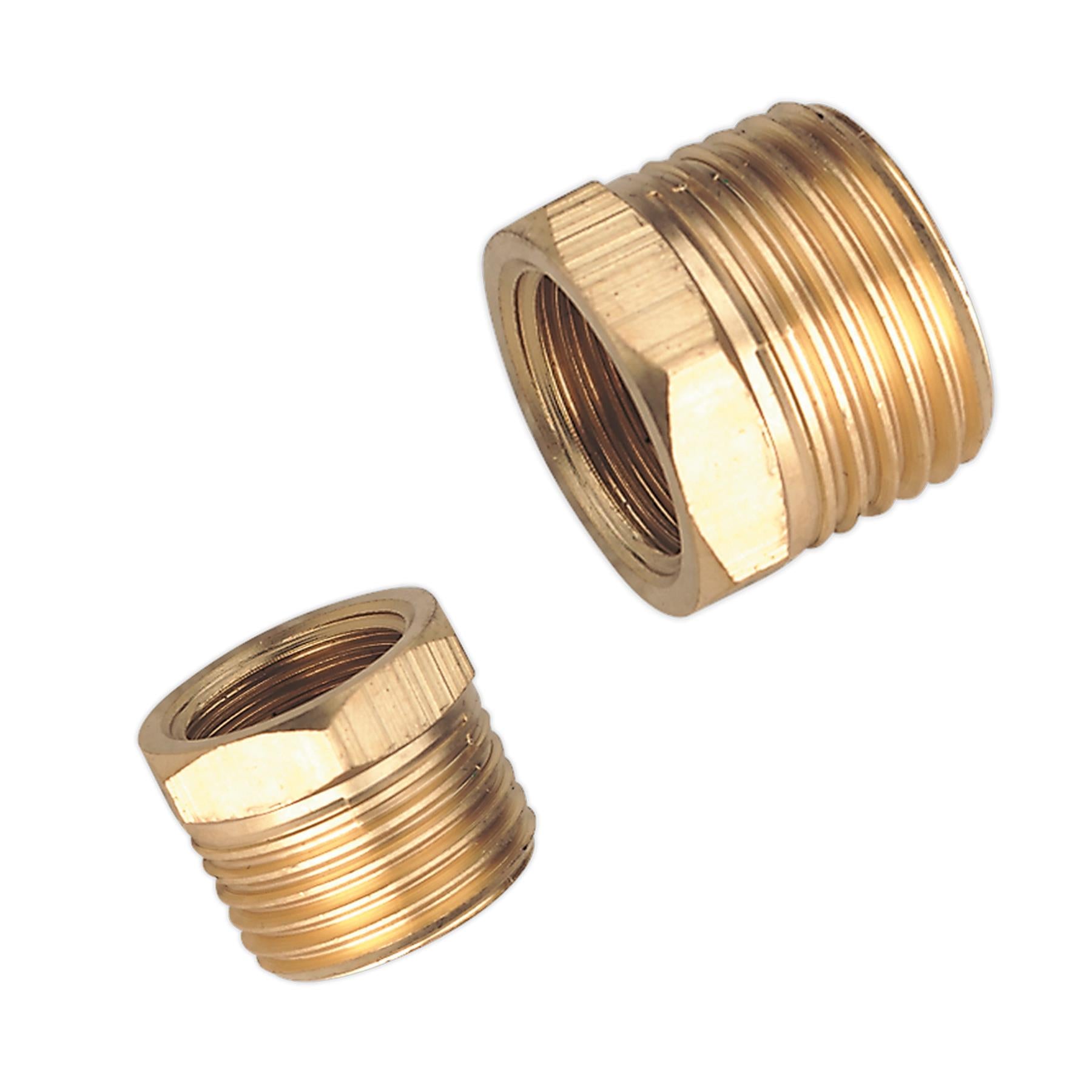 Sealey Adaptor 1/2"BSPT Male to 3/8"BSP Female