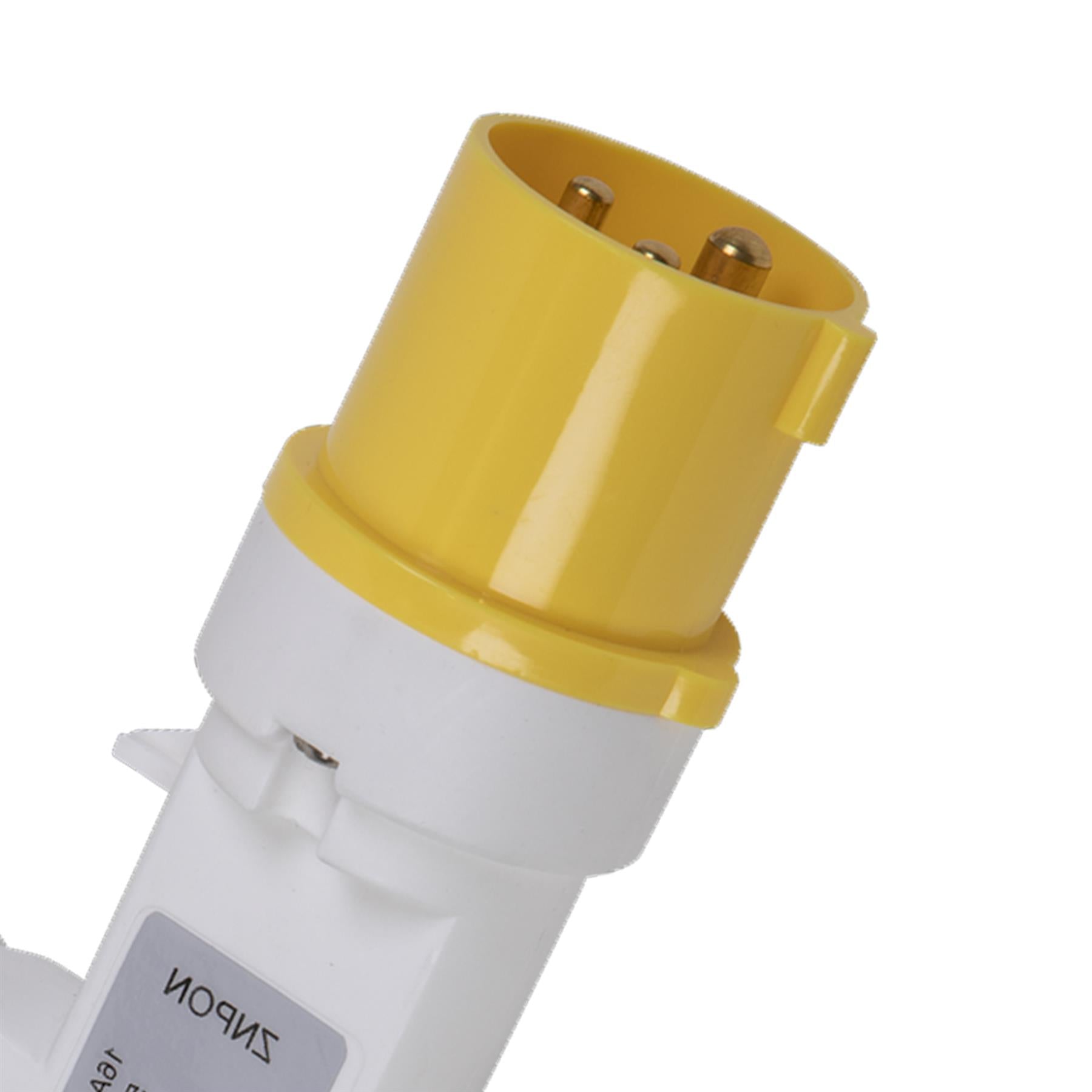 2P+E 3-Way Adaptor 110V Rated IP44 - WSTWA. Sealey