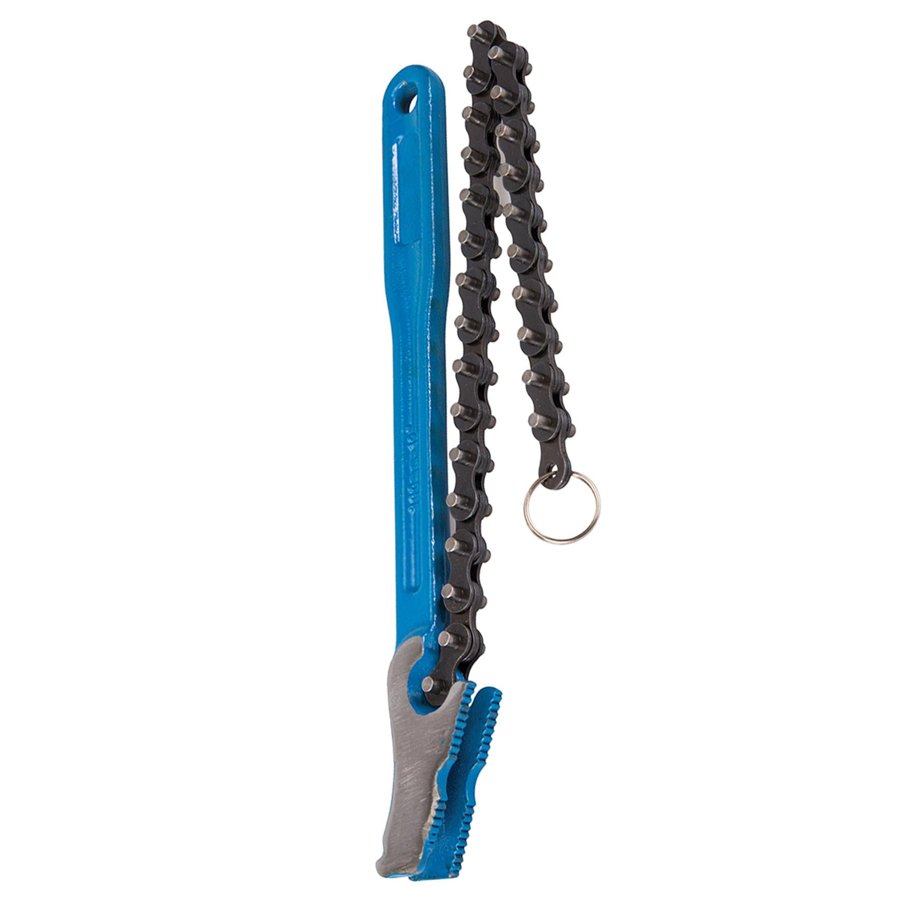 Chain Wrench 300 X 120mm Plumbing Tool Double-Jaw Design For Close-Quarter Work