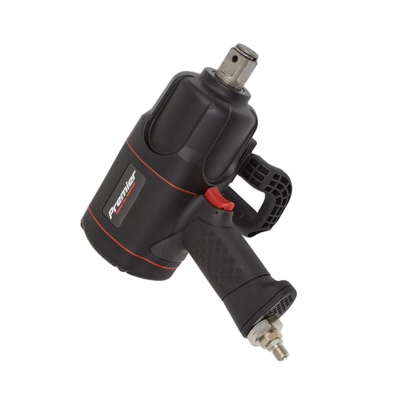 Sealey Air Impact Wrench 1"Sq Drive - Twin Hammer Lightweight Handling Heavyweight Power