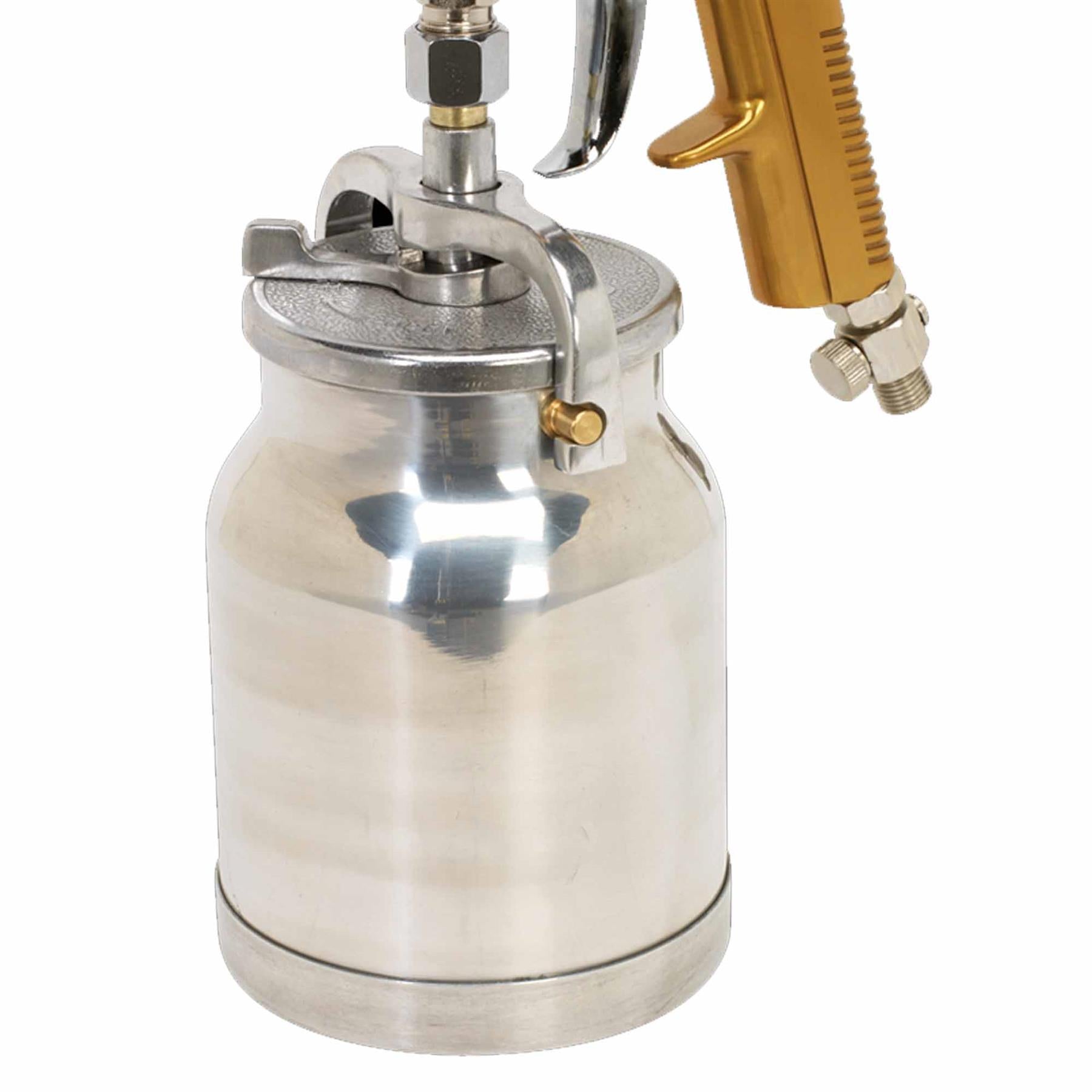 Sealey Spray Gun Suction Feed Siegen Brand 1.7mm Set-Up