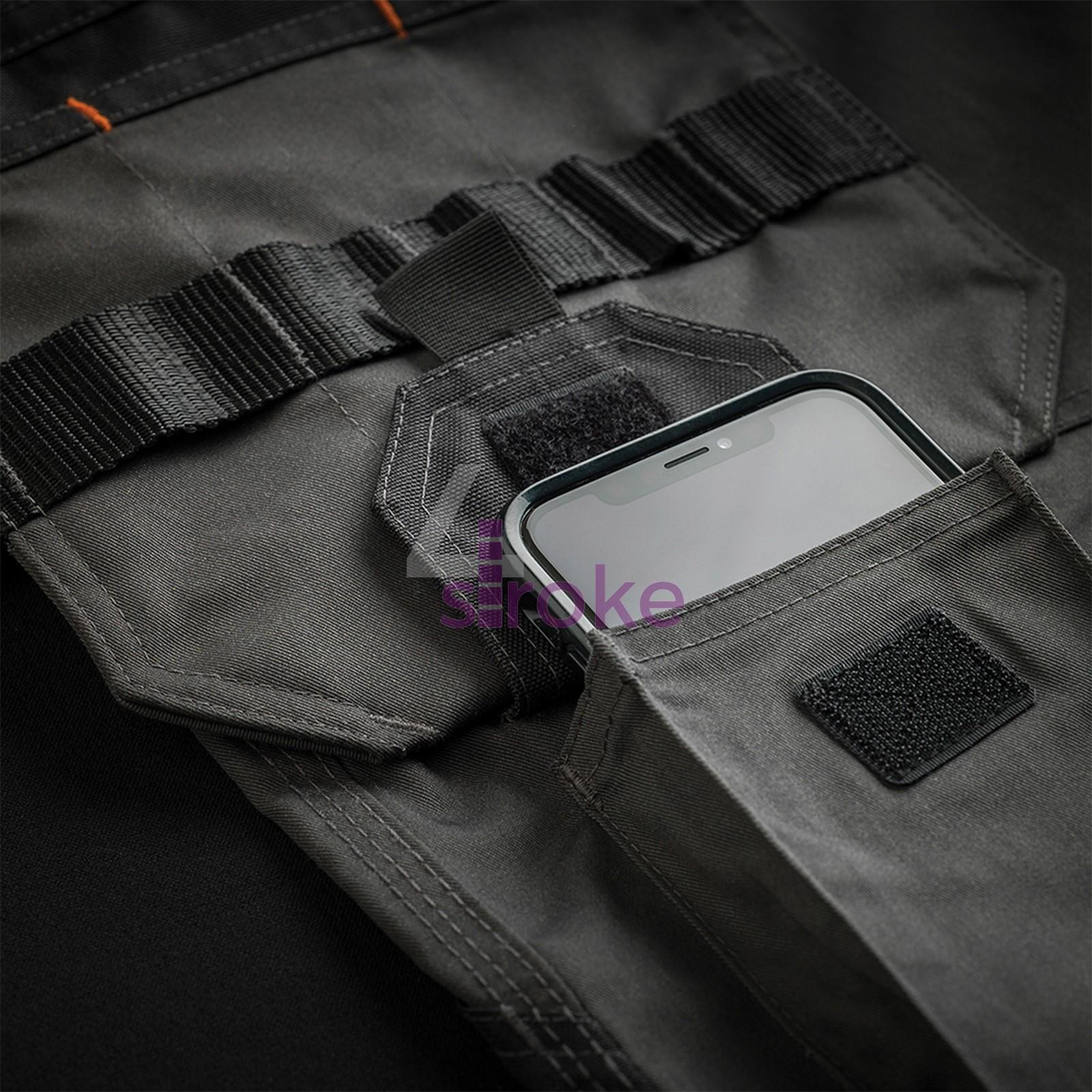 Scruffs Pro Flex Holster Work Trouser Graphite Trade Worker 38" Regular