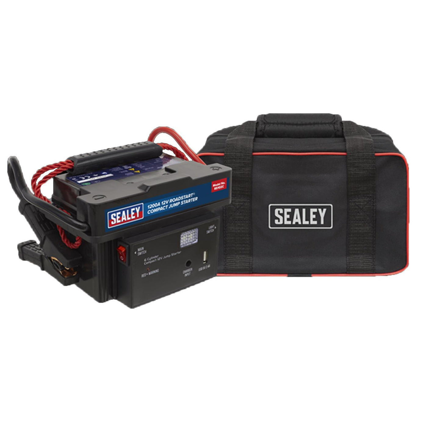Sealey RoadStart Compact Jump Starter 12V 1200A - RS102C