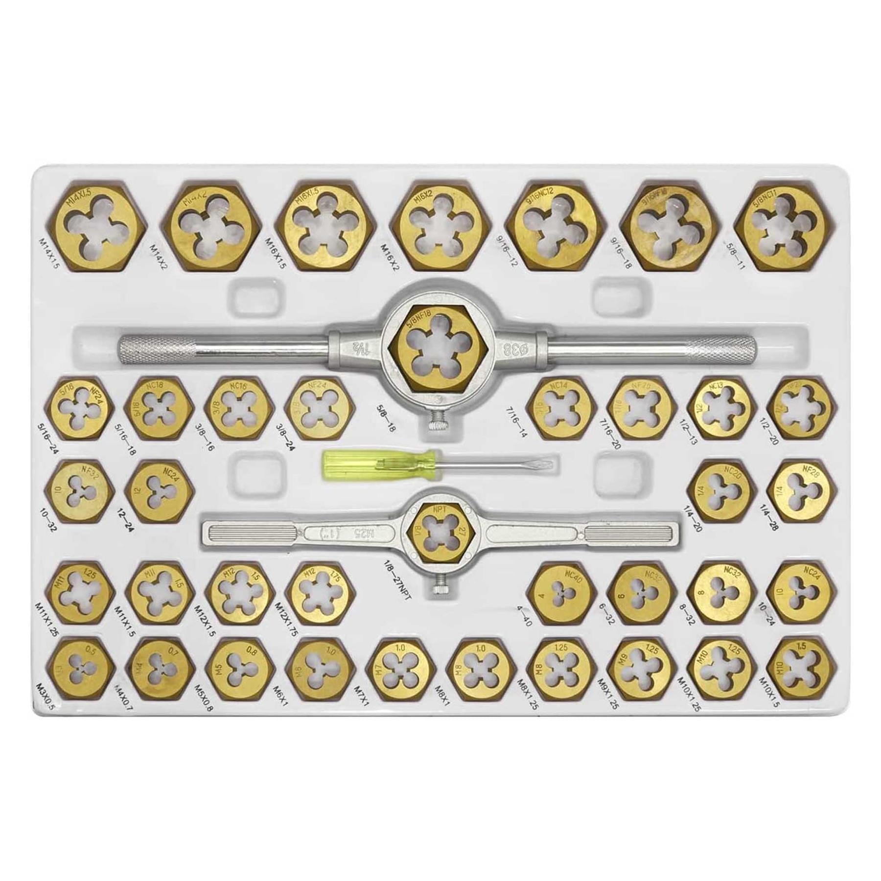 Sealey Tap & Die Set Hexagonal Metric & Imperial 86pc