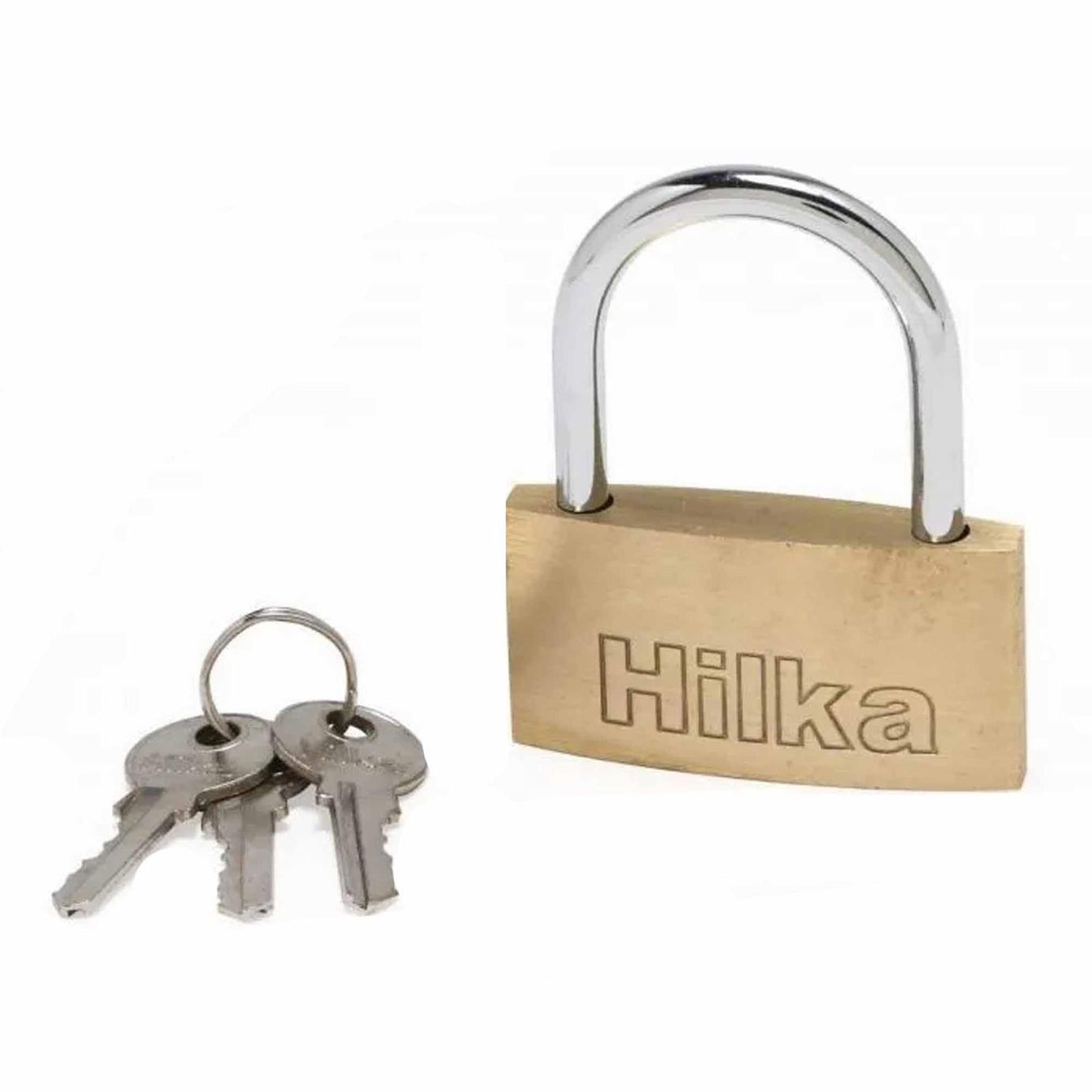 Hilka 50mm Brass Padlock 