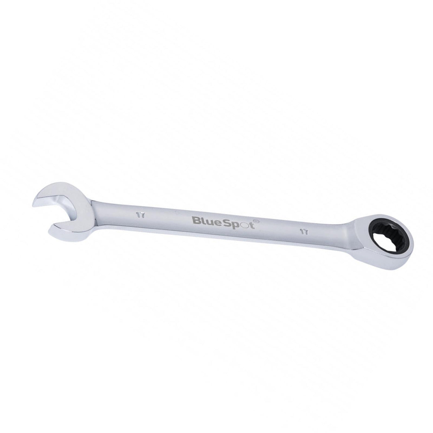 Blue Spot Fixed head Ratchet Spanner Combination Ring open end Wrench 17mm