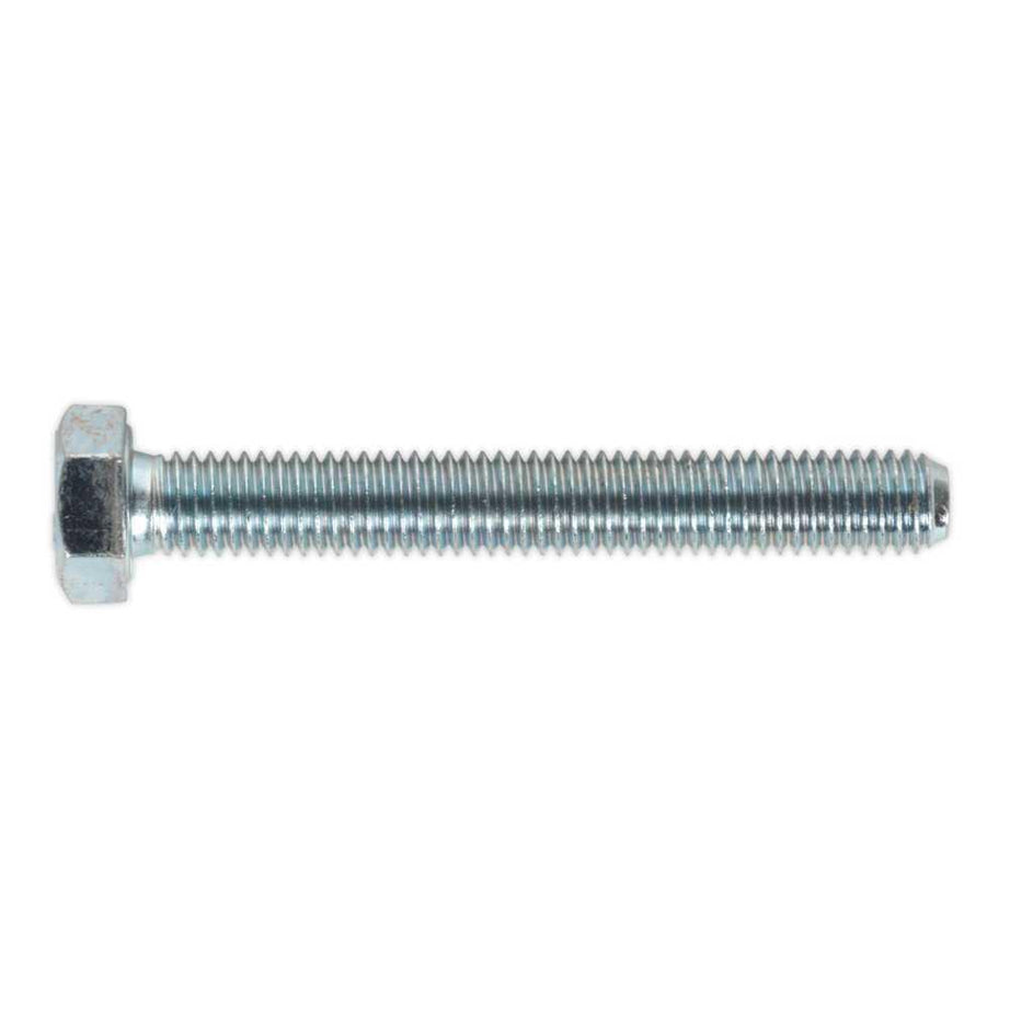 Sealey HT Setscrew M8 x 60mm 8.8 Zinc Pack of 50