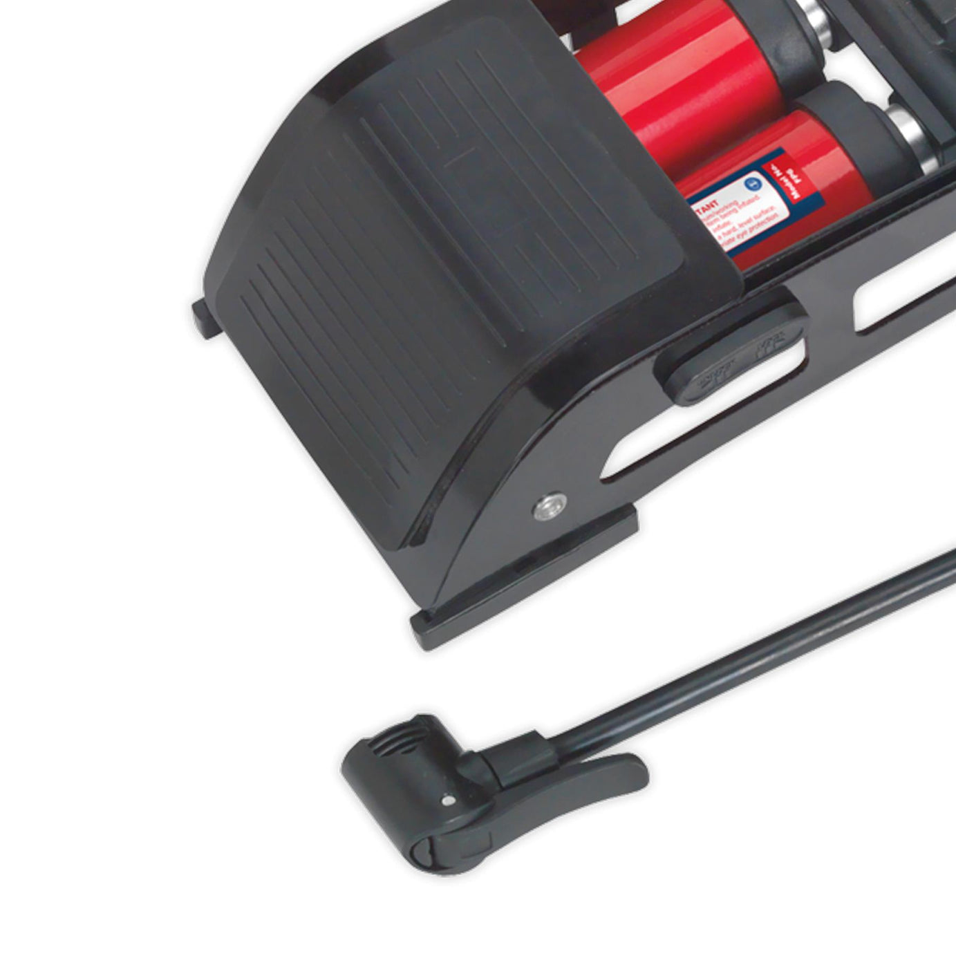 Sealey Foot Pump Twin Barrel