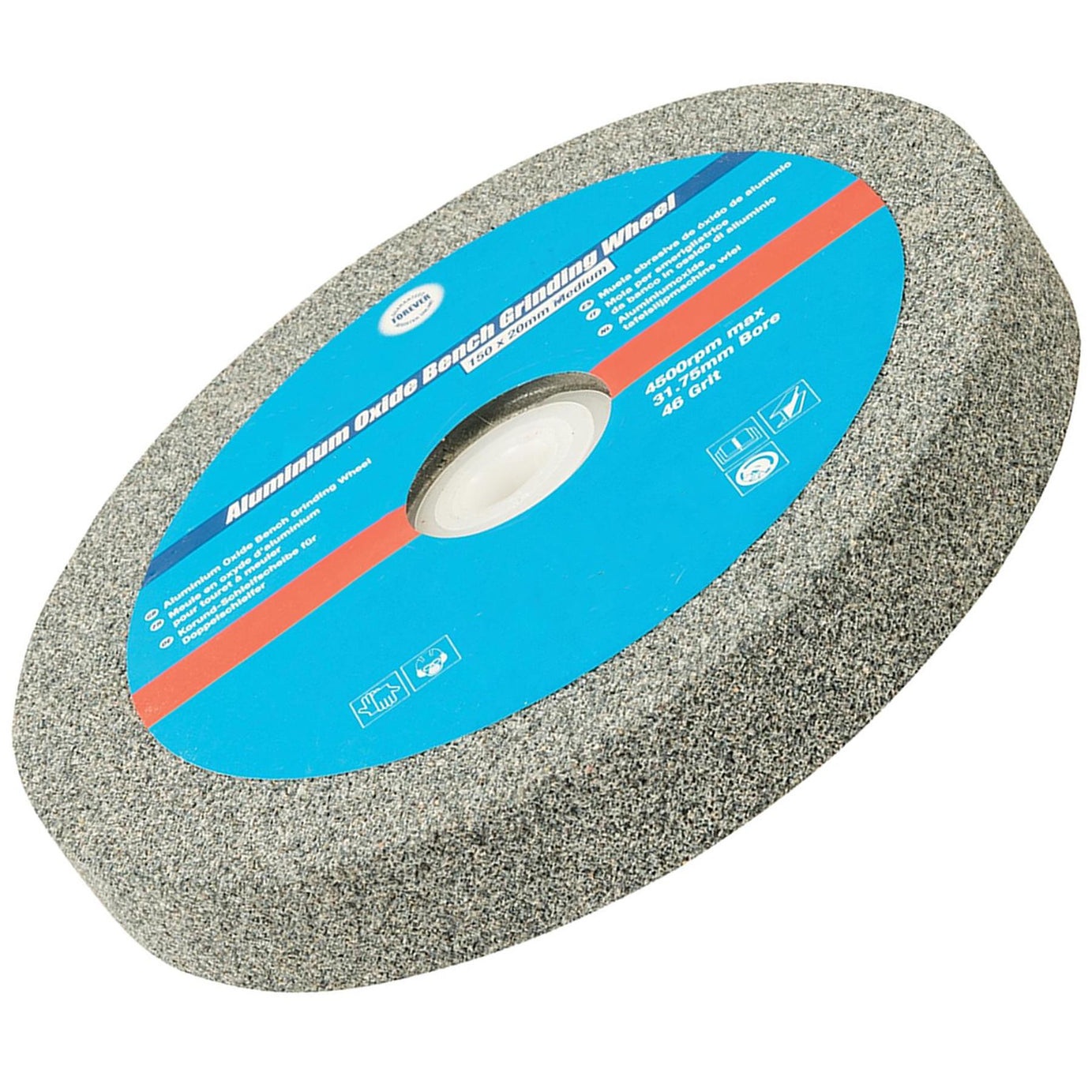150x20mm Medium Aluminium Oxide Bench Grinding Wheel Use w/ 150mm Bench Grinder