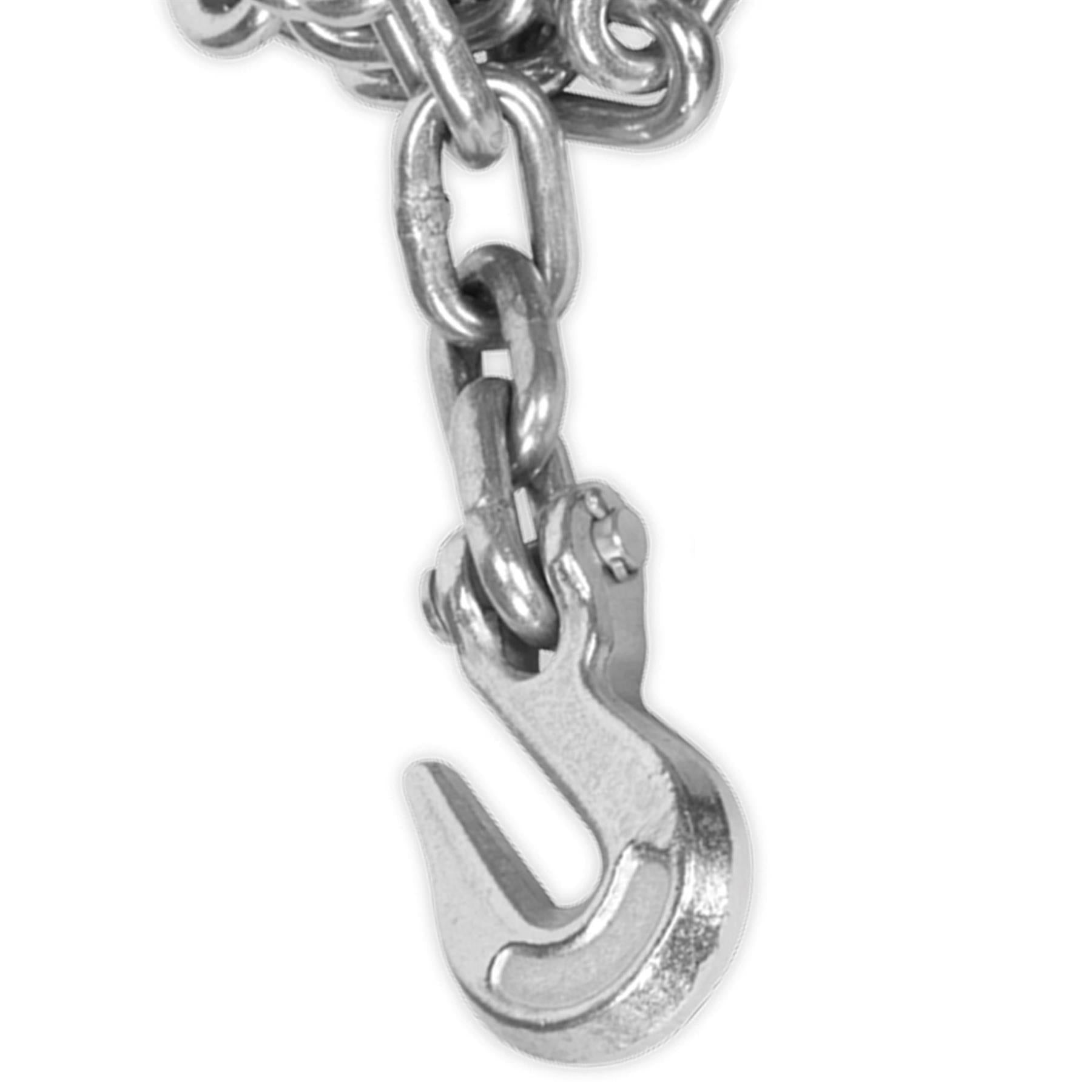 Sealey Chain Kit 2 x 2m Chains 2 x Clamps heavy-duty pull clamps.