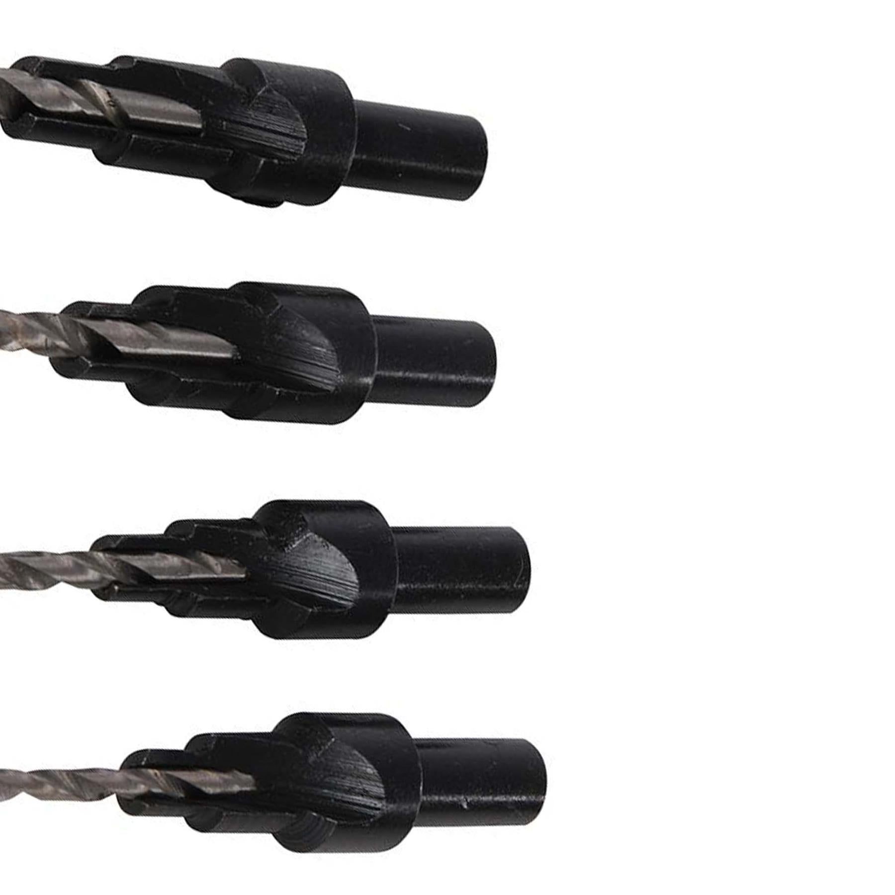 4Pc Screw Sink Set Pilot Clearance Countersink Hss Hole Digger Quality