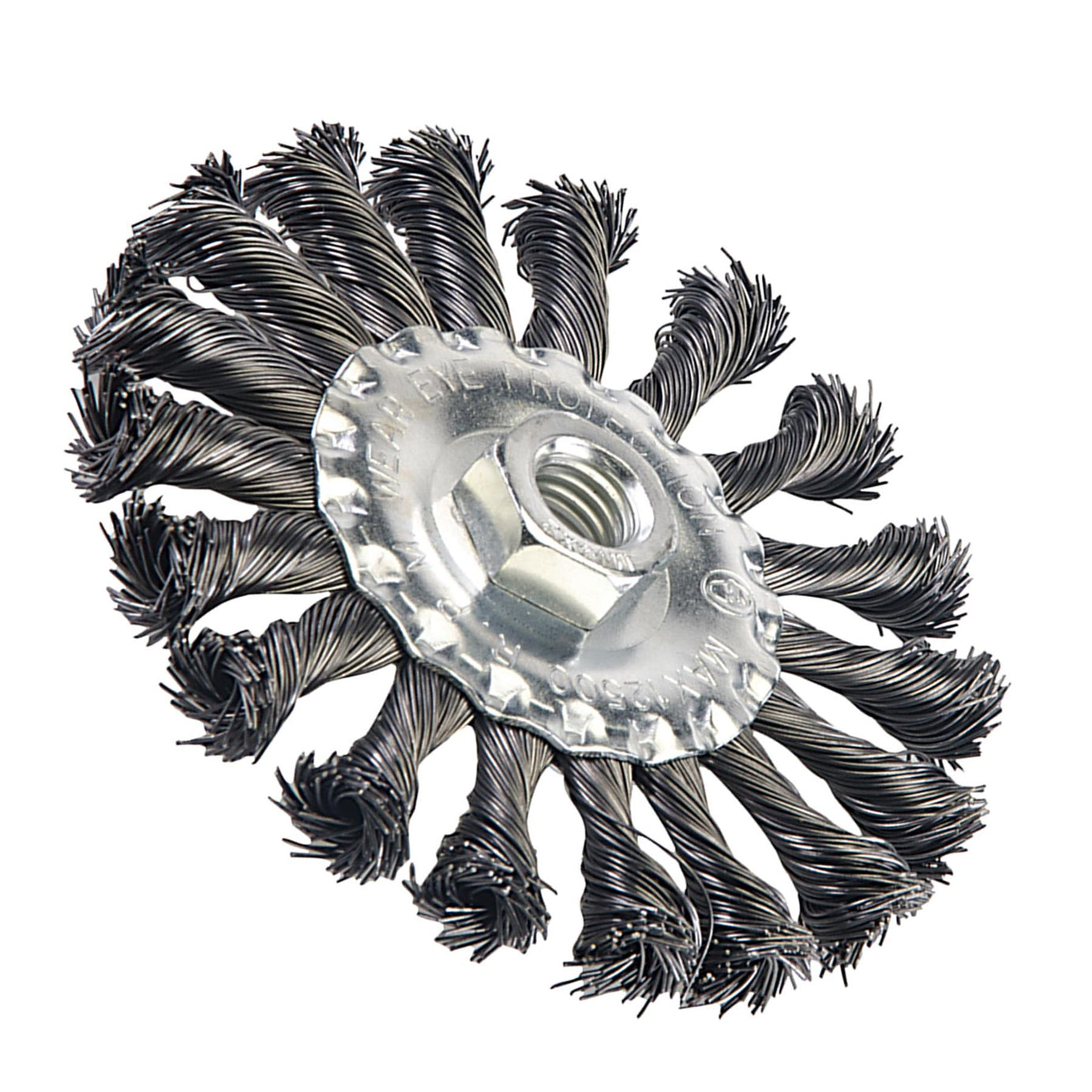 Steel Twist-Knot Wheel 115mm Abrasive Grinding Paint Rust Removal DIY Kit