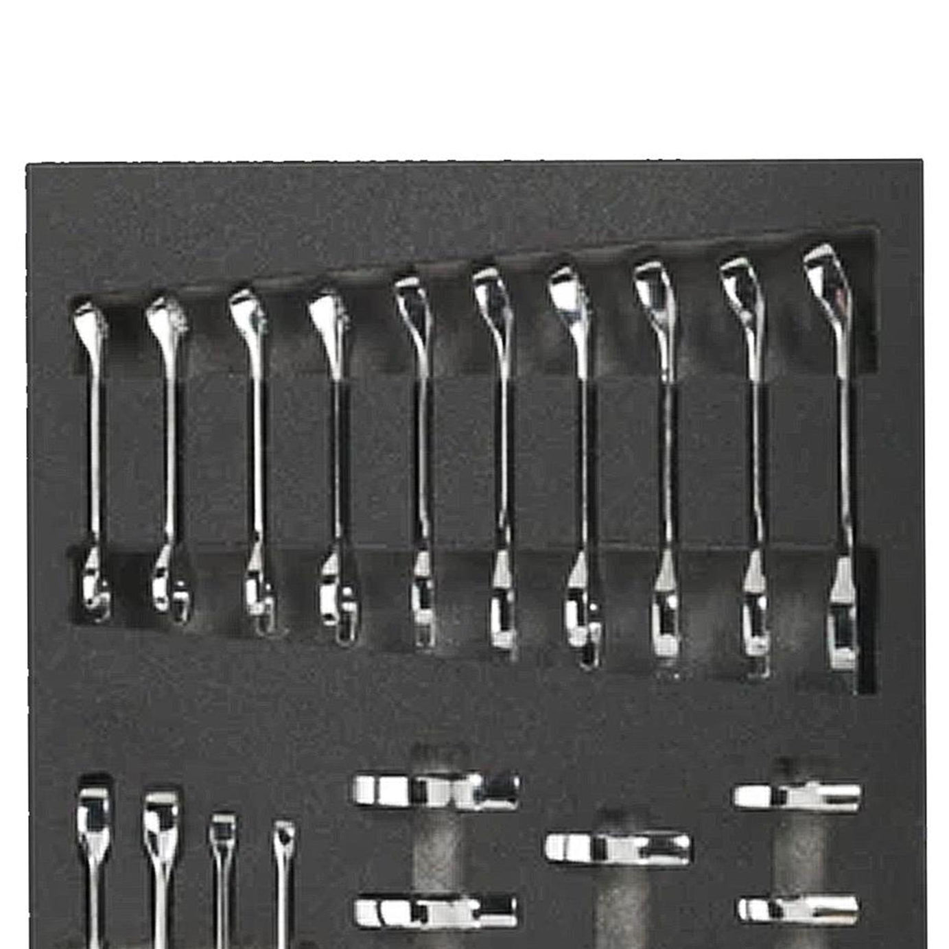 Sealey Tool Tray with Specialised Spanner Set 30pc - Metric