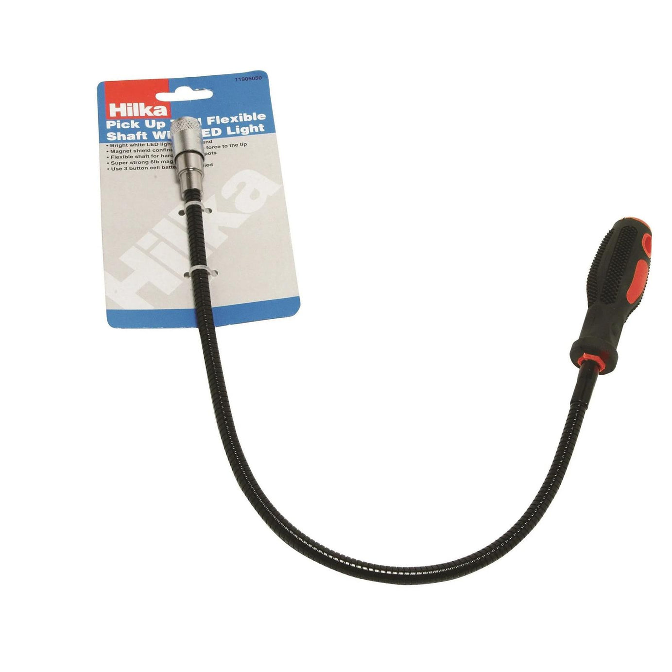 Flexible Shaft Bendable Magnetic Pick Up Tool With LED Light And Strong Magnet