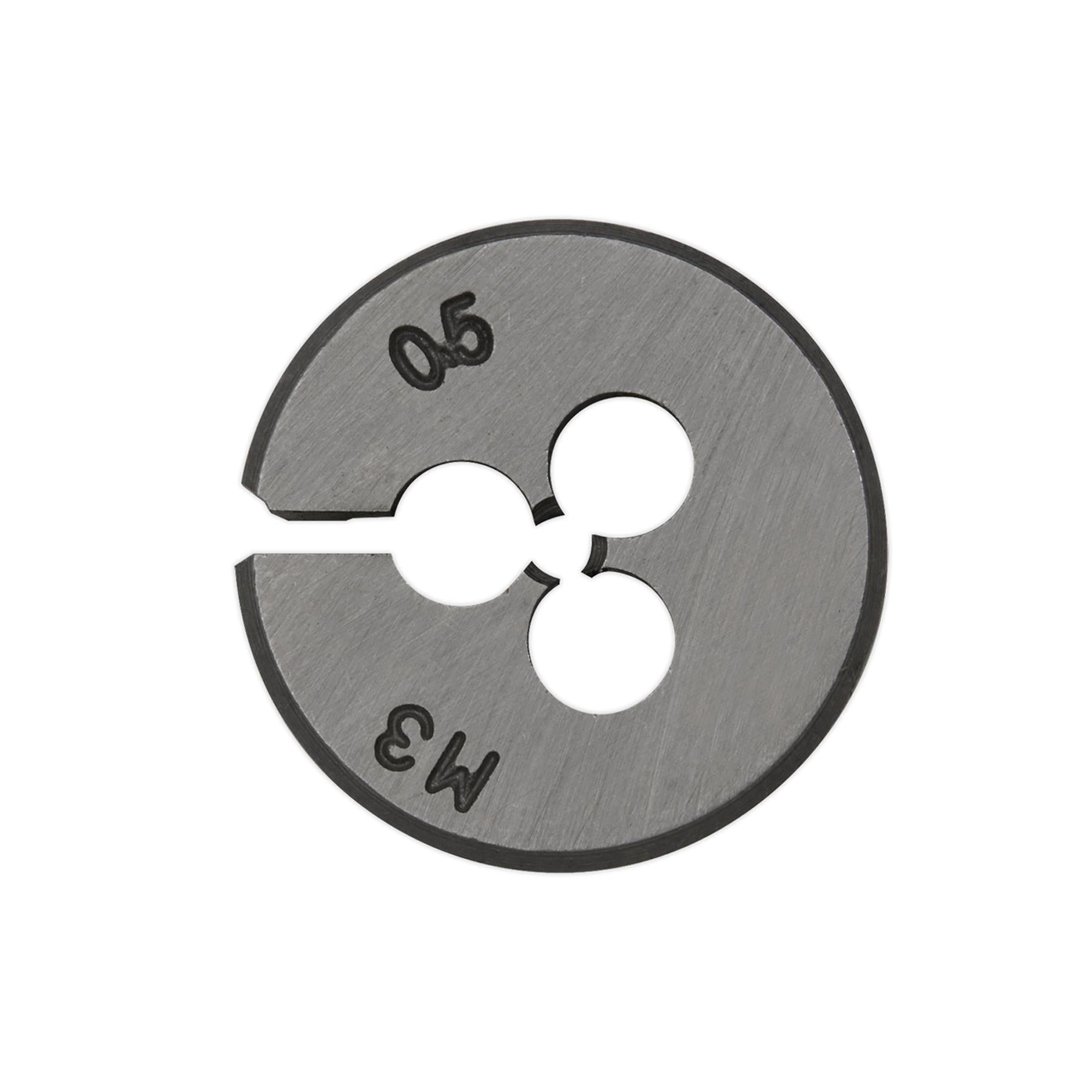 Sealey Split Die M3 x 0.5mm High Quality Steel Split Die