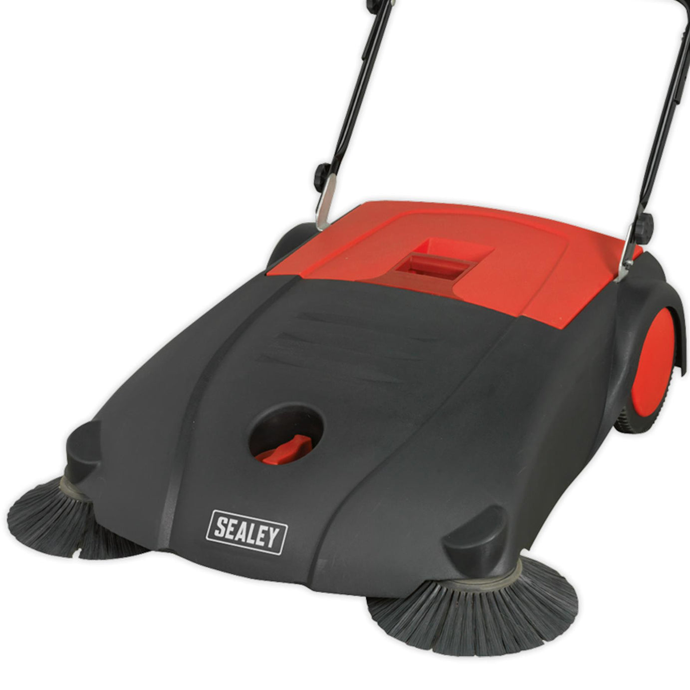 Sealey Floor Sweeper 800mm 4-Brush System With two side brushes