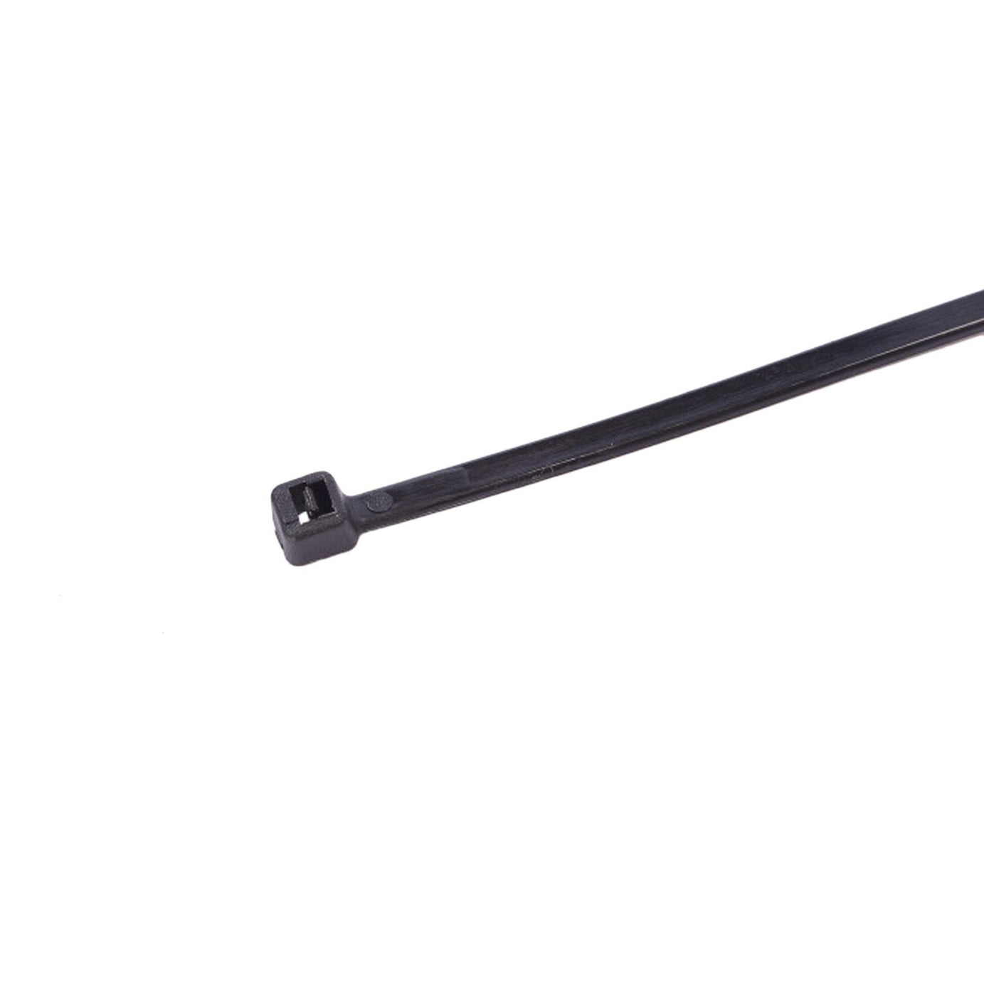 BlueSpot 50Pce 3.6mm x 350mm Black Cable Ties Heavy Duty Self Locking Home Office