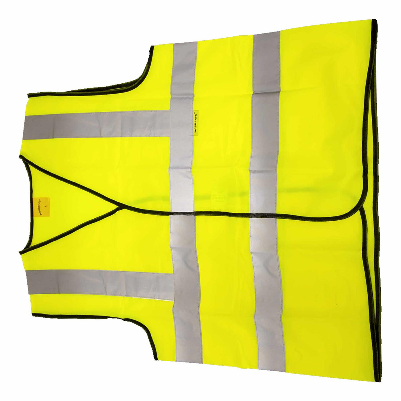 Hi-Vis Waistcoat (Site and Road Use) Yellow - Large. Sealey