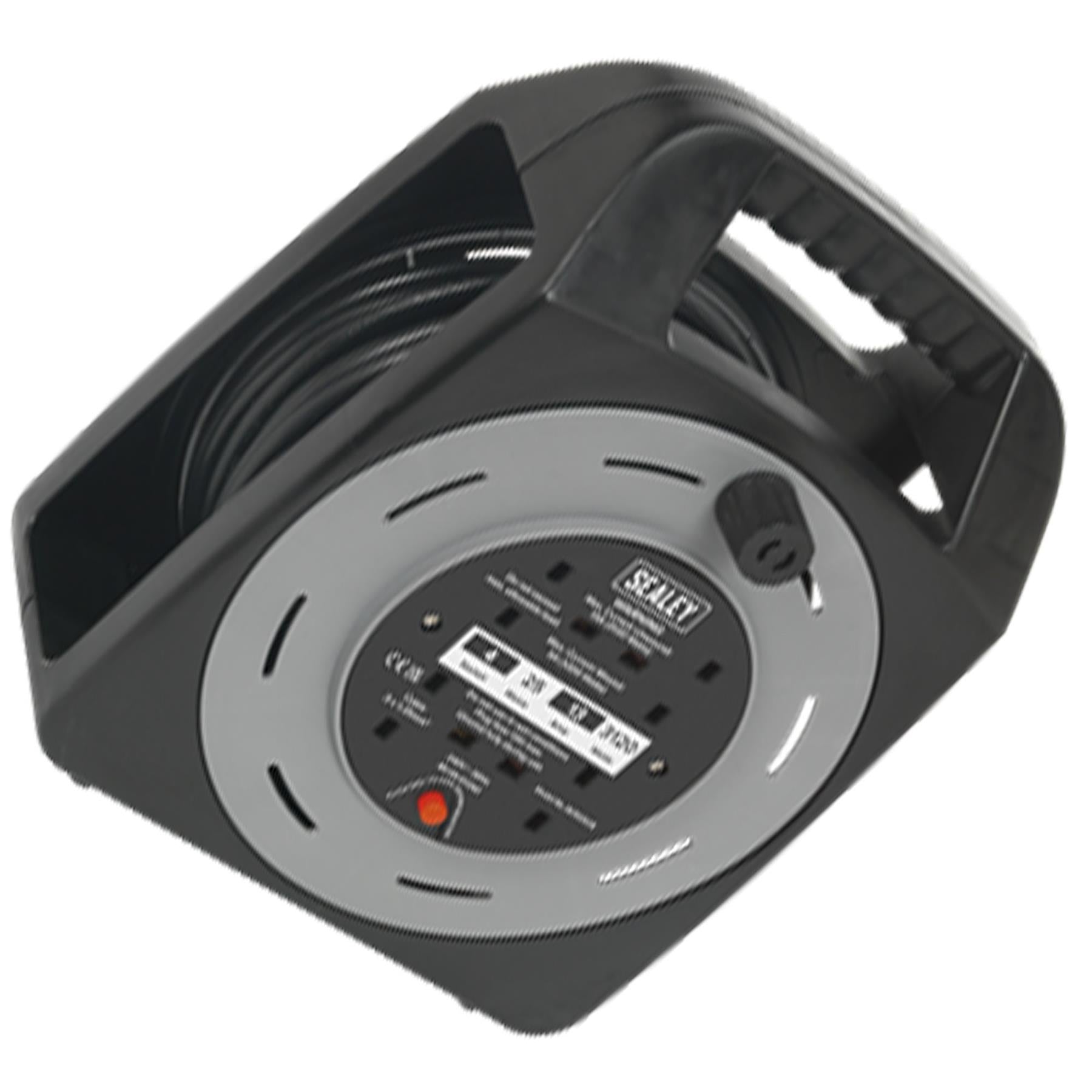 Cable Reel Box Type 25m 4 x 230V 1.25mm² Thermal Trip