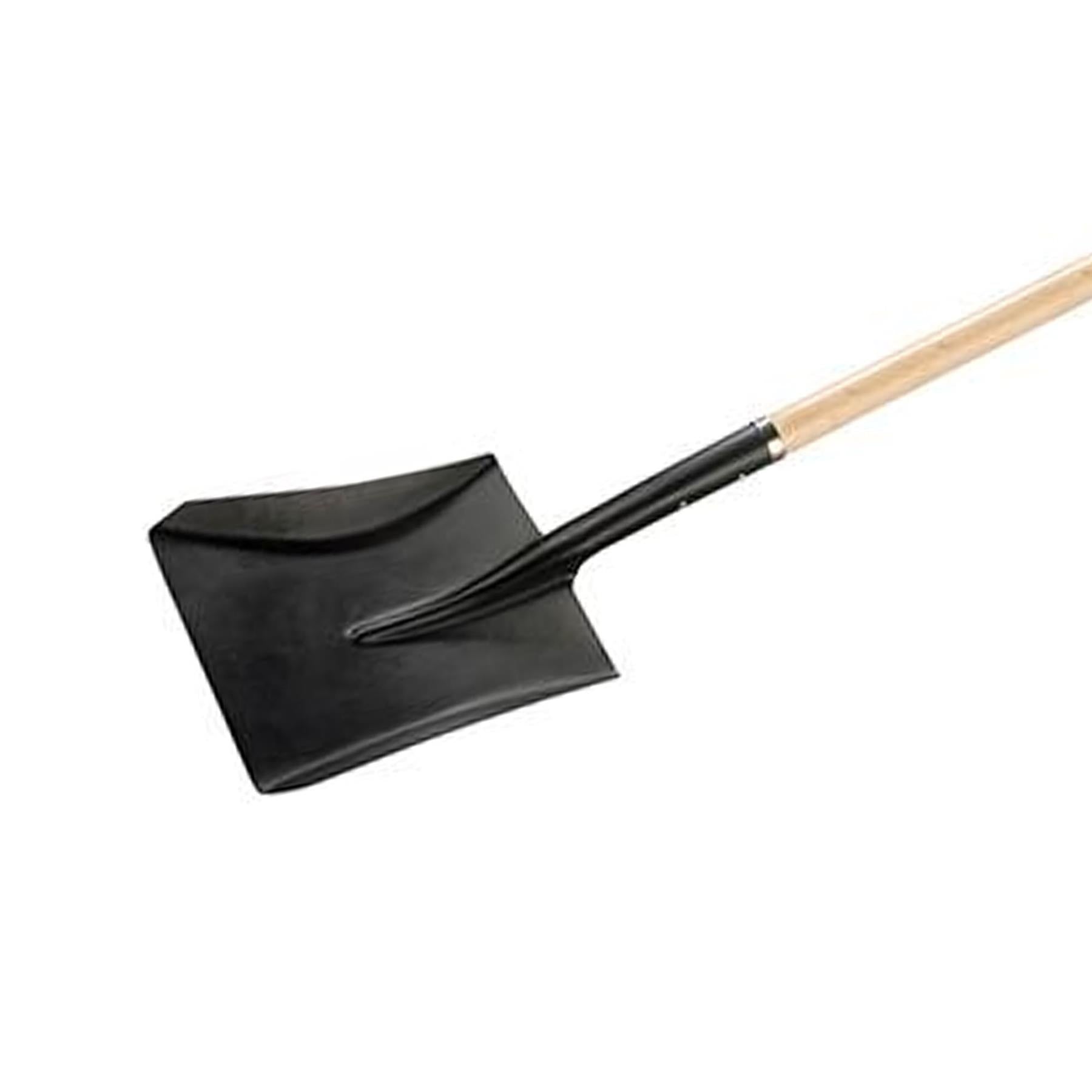 NO.2 SHOVEL 980mm GARDENING BUILDERS WOODEN SHAFT SNOW SPADE