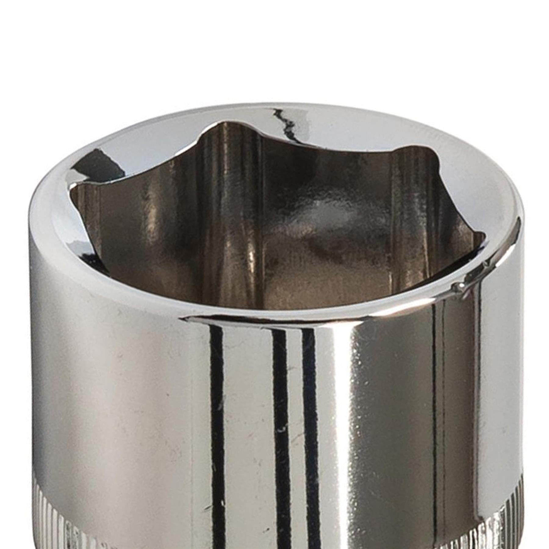 Socket 1/2" Drive Metric Hex Square 25mm Individual Hex Polished Crv Quality