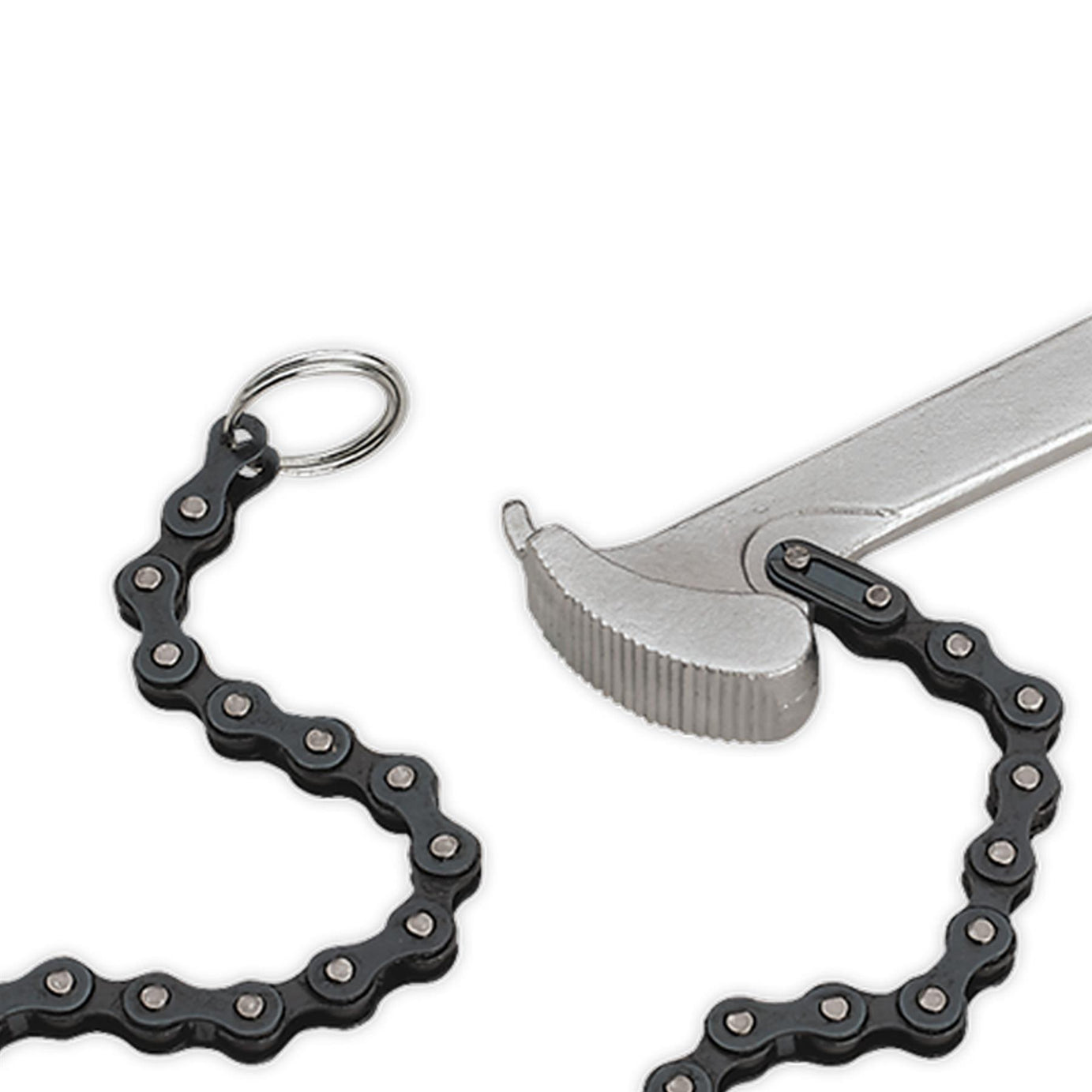 Sealey Oil Filter Chain Wrench Ø60-140mm Capacity