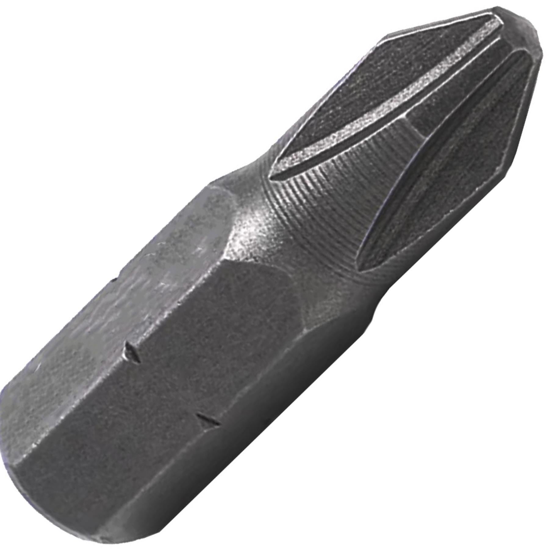 PH2 Phillips Screwdriver Bits CRV Chrome Vanadium Steel 1/4" Hex Drive 1Pc
