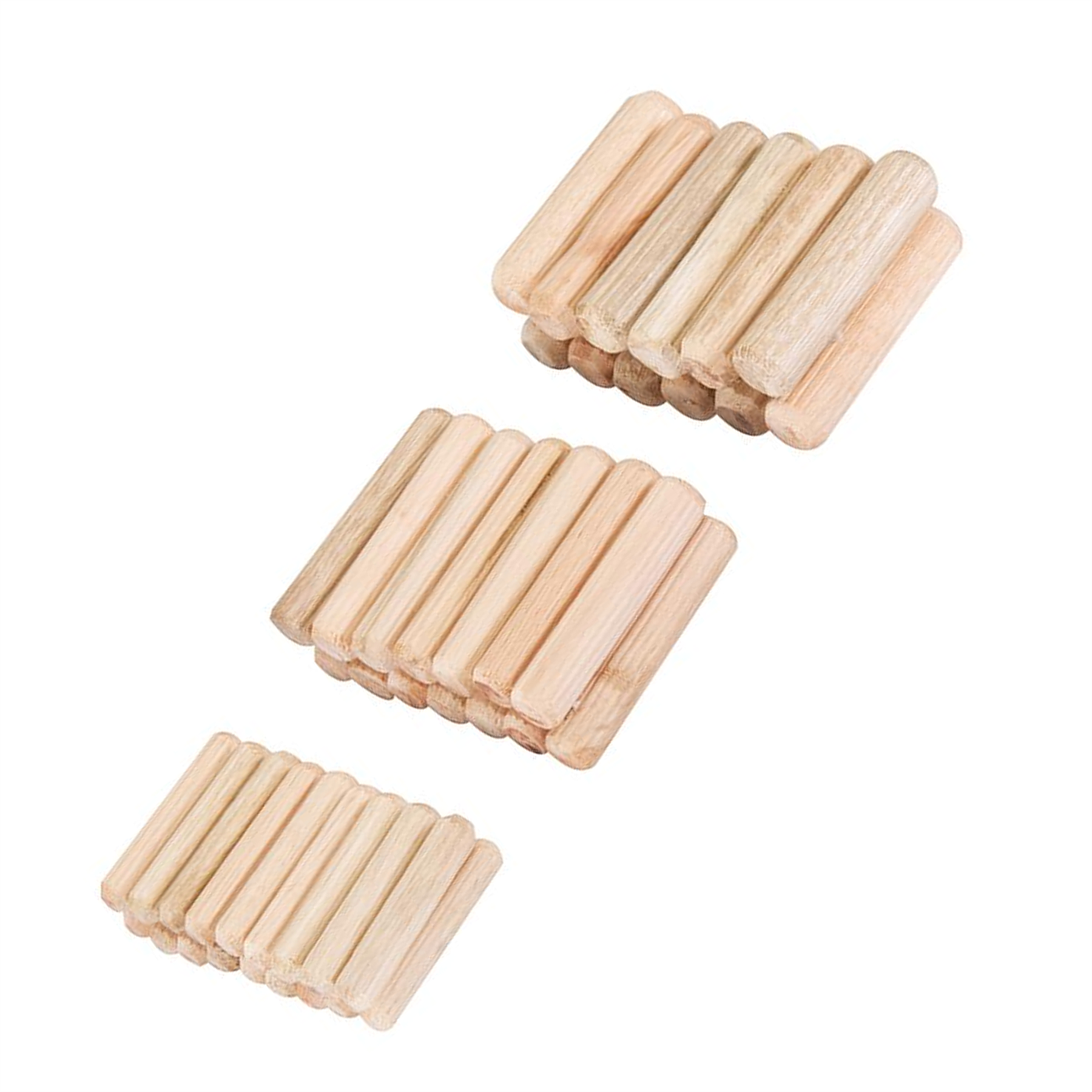 47Pce Dowel & Bit Set 6, 8 & 10mm Includes: 3 Carbon Steel Wood Boring