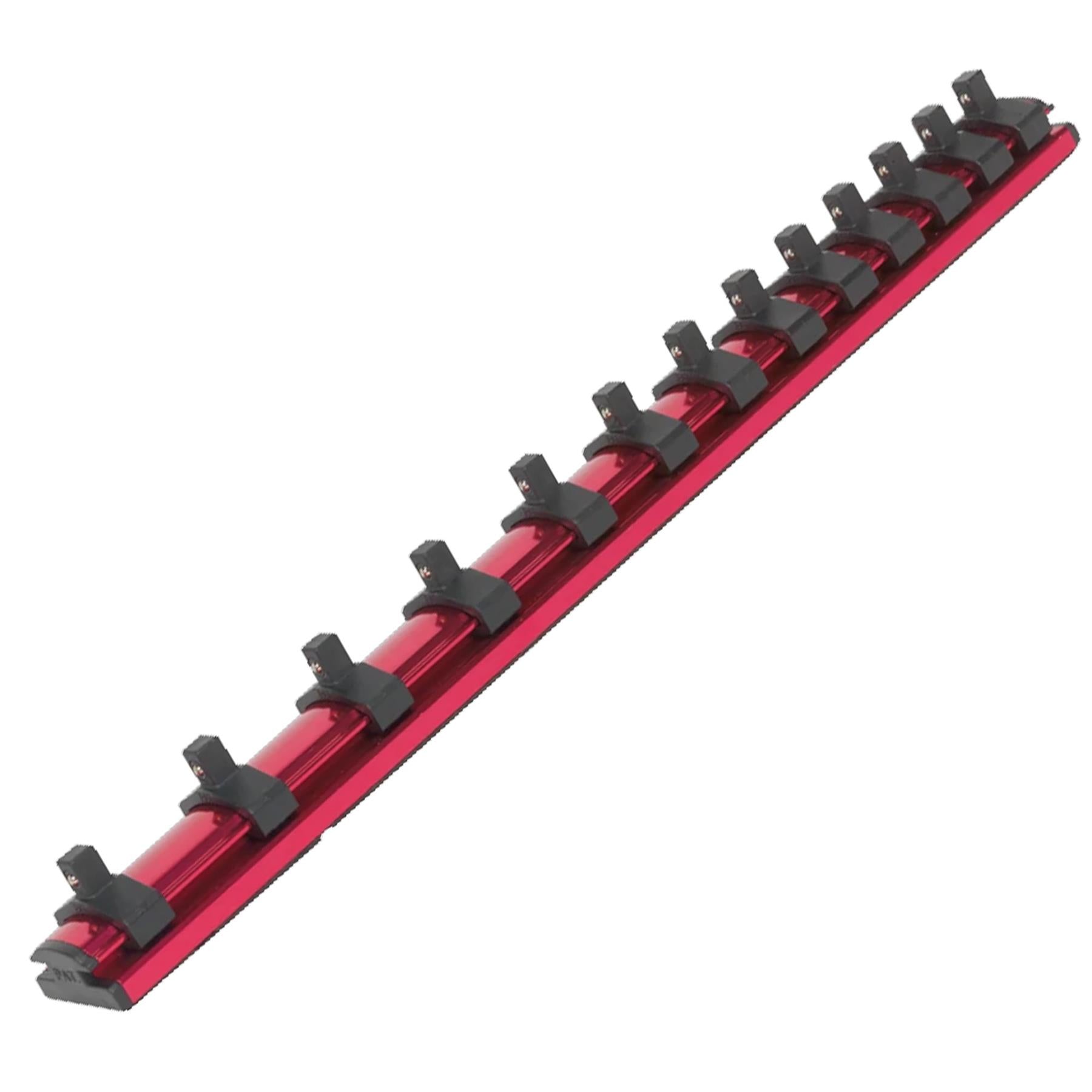 Sealey Socket Retaining Rail Magnetic 1/4"Sq Drive 13 Clips