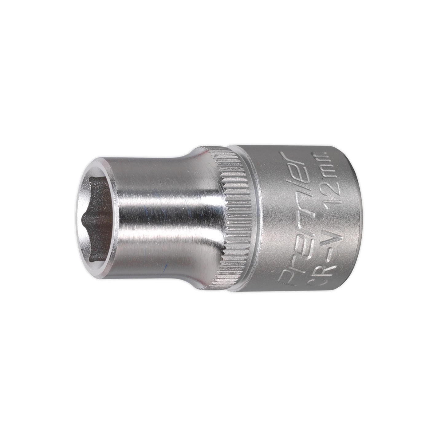 Sealey WallDrive Socket 12mm 1/2"Sq Drive Chrome Vanadium Steel