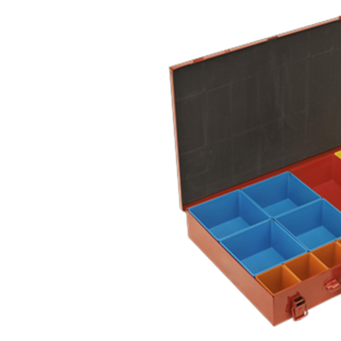 Sealey Metal Case with 15 Storage Bins