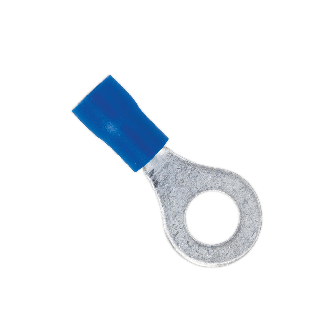 Sealey Easy-Entry Ring Terminal Ø6.4mm (1/4") Blue Pack of 100