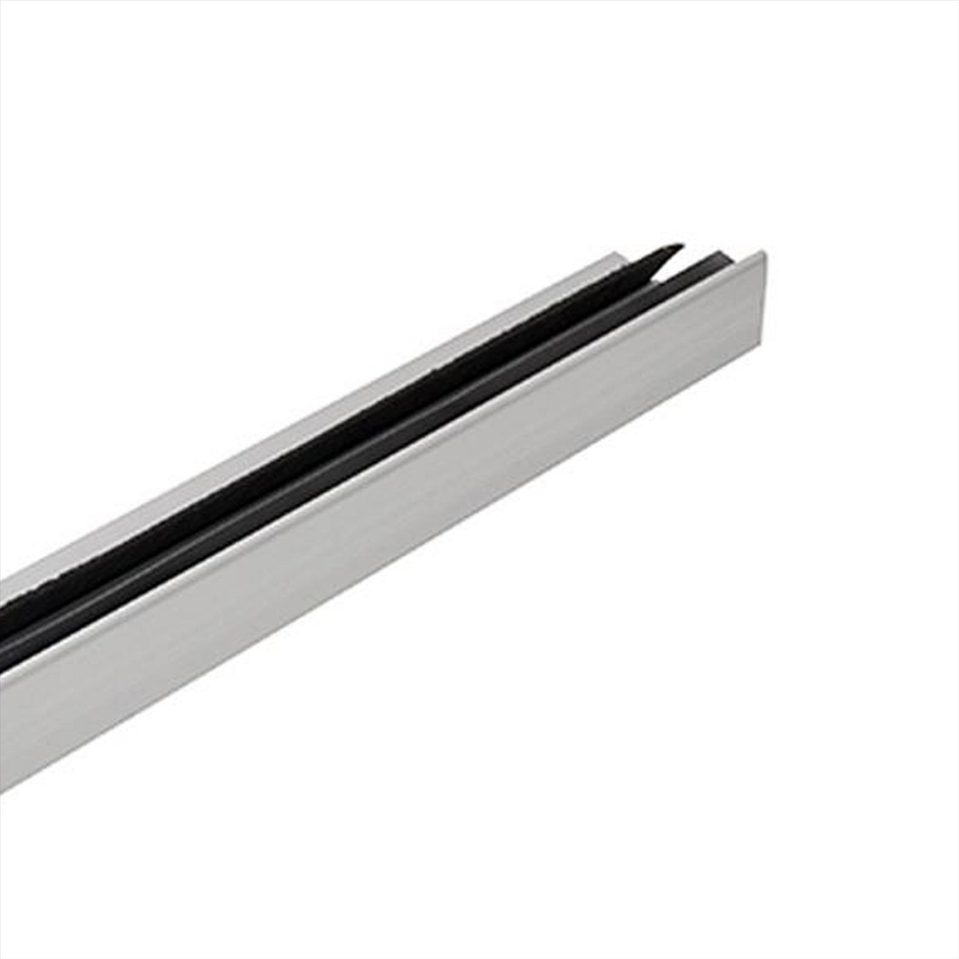 Superseal Threshold Sill Rubber Rain Draught Excluder Door Seal 914mm - Silver
