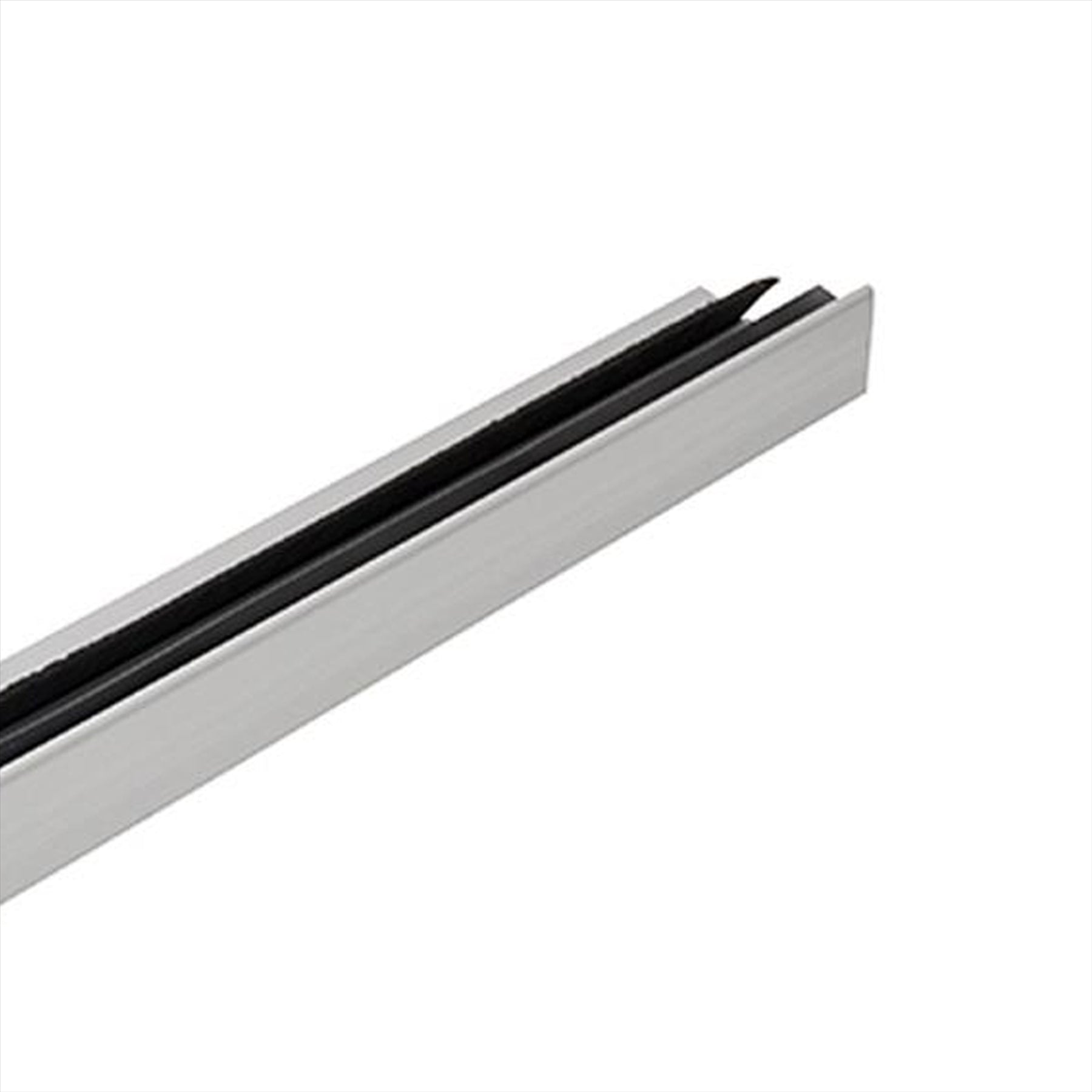 Superseal Threshold Sill Rubber Rain Draught Excluder Door Seal 914mm - Silver