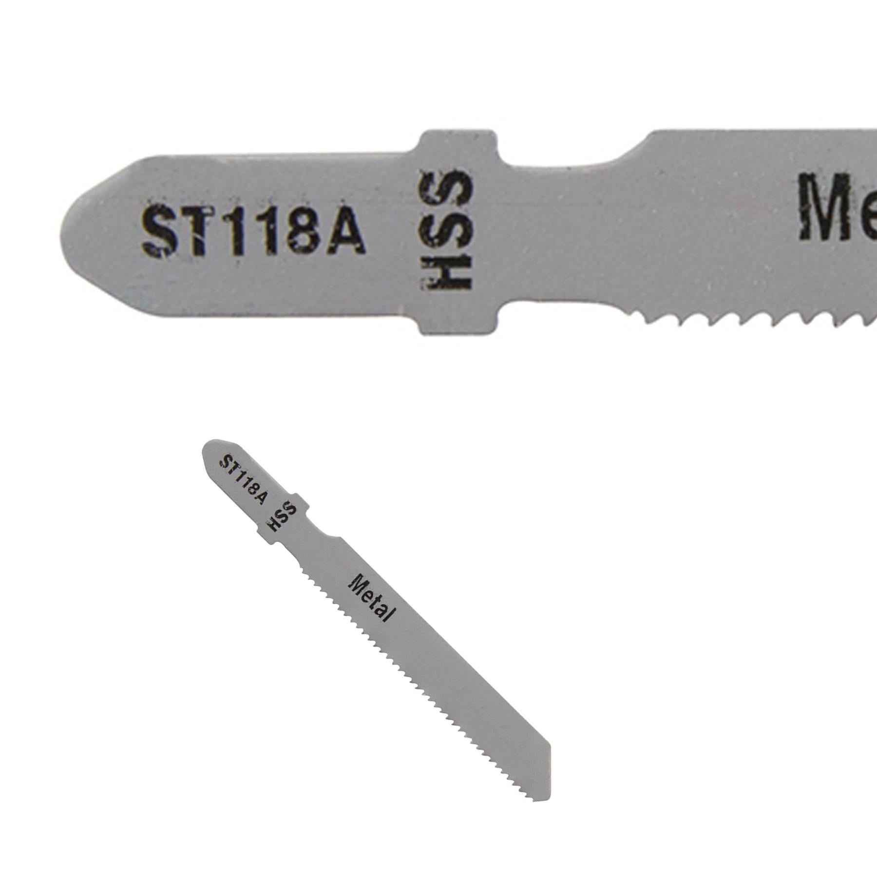 5 X Jigsaw Blade Blades Wood Cutting Softwood Pipes Profiles DIY St118A