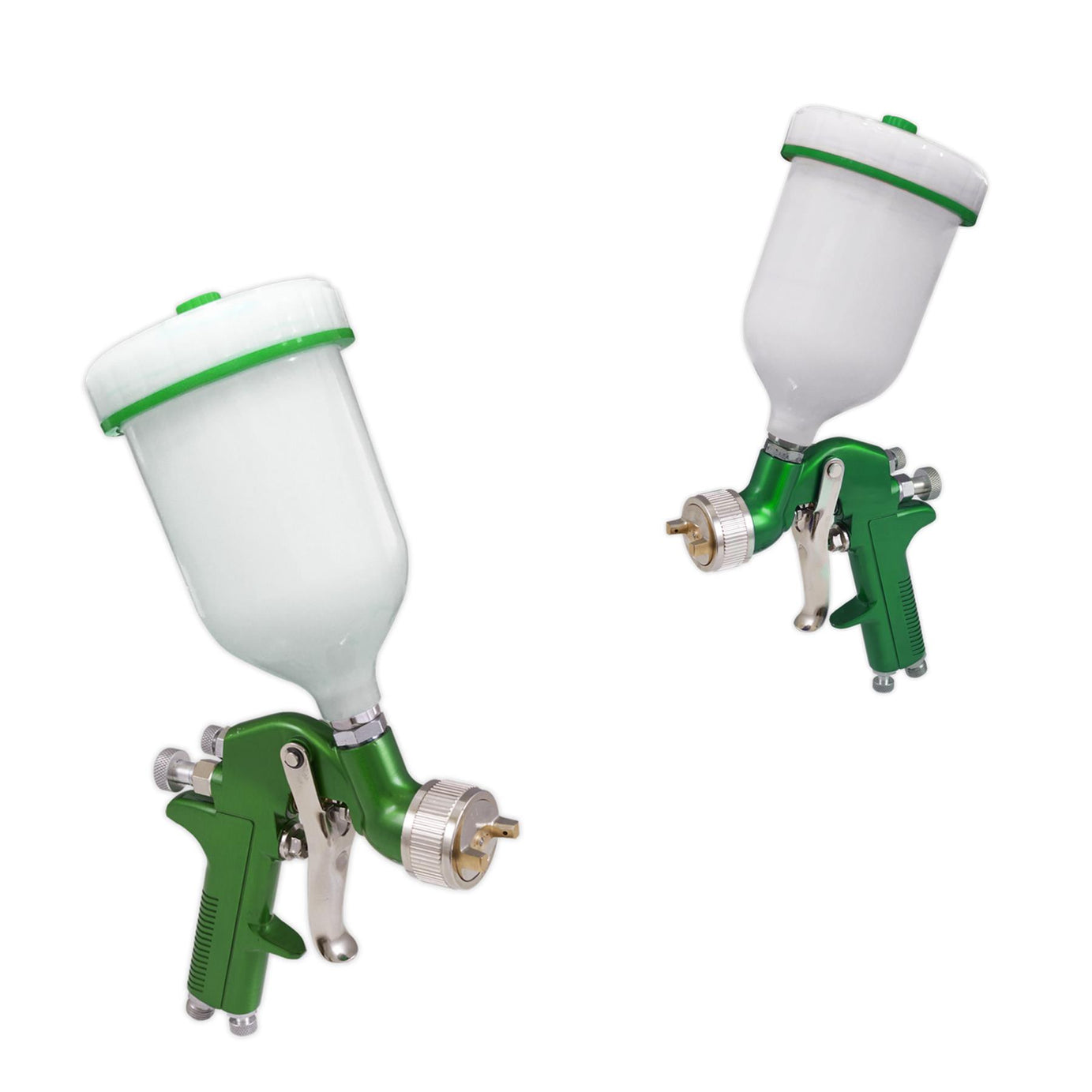 Sealey Gravity Feed Spray Gun 1.7mm Set-Up