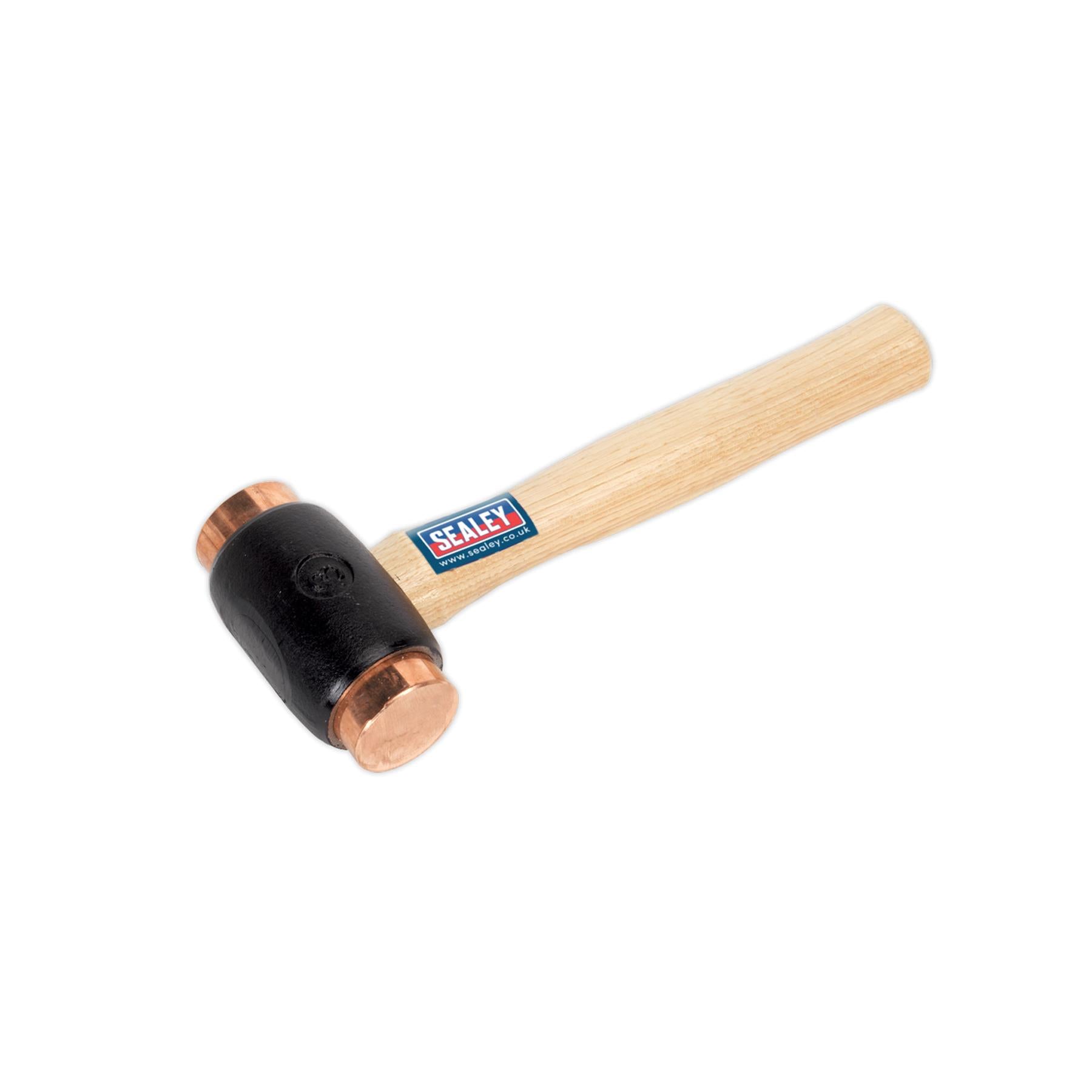 Sealey Copper Faced Hammer 4.3lb Hickory Shaft