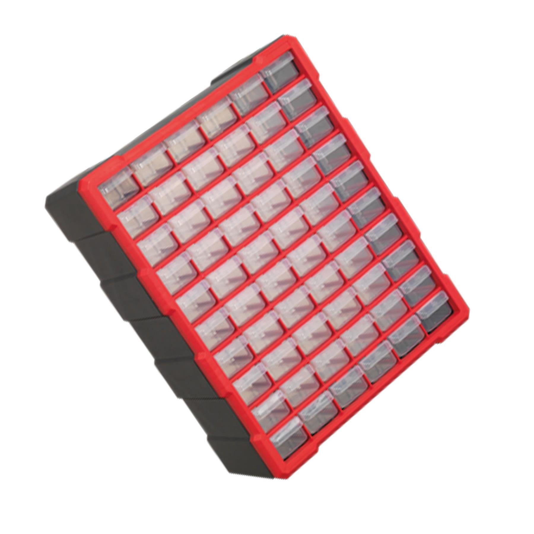 Sealey Cabinet Box 60 Drawer - Red/Black