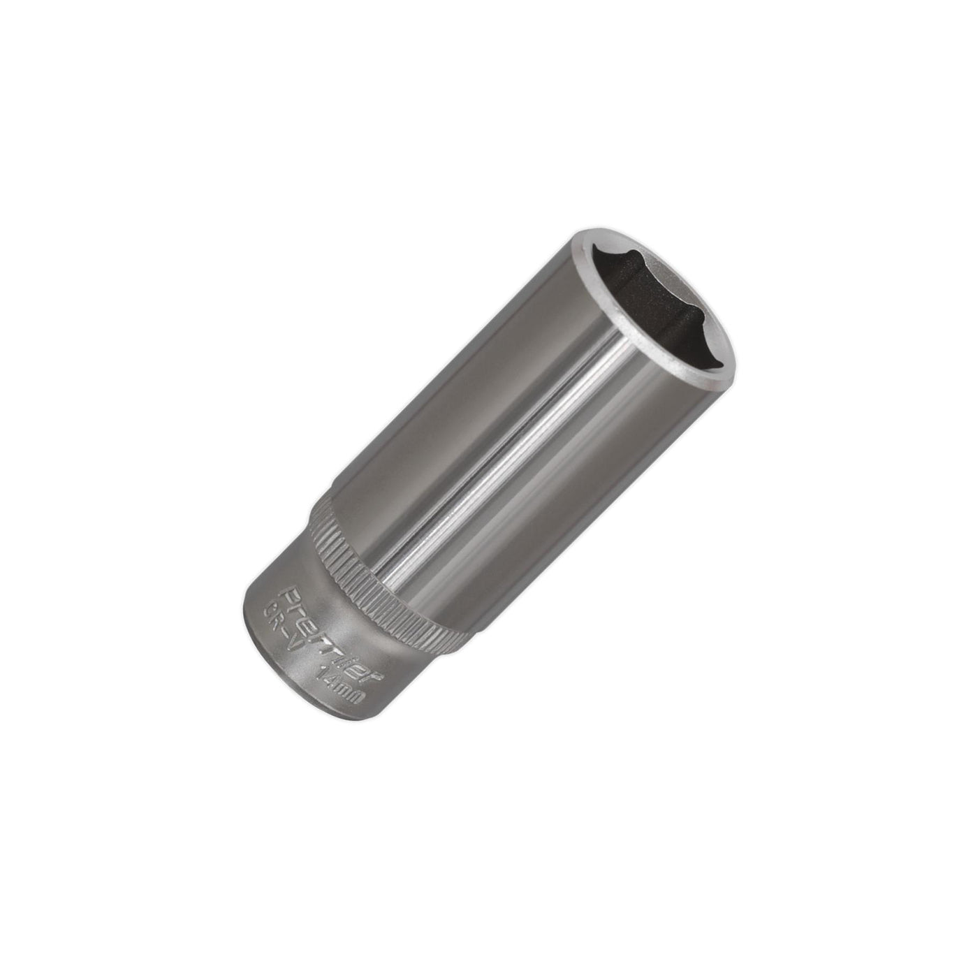 Sealey WallDrive® Socket 14mm Deep 1/4"Sq Drive