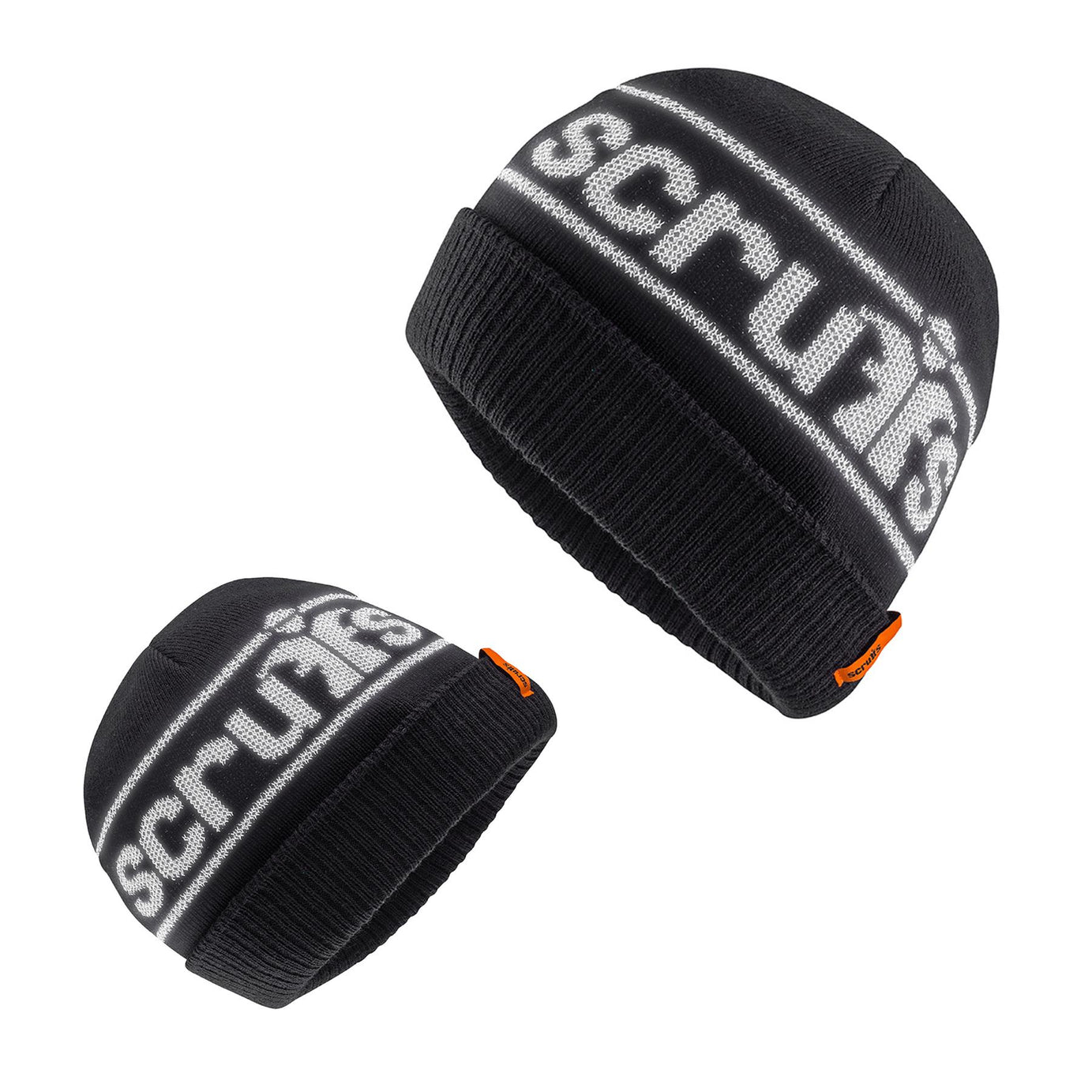 Scruffs Trade Reflective Beanie Reflective Black