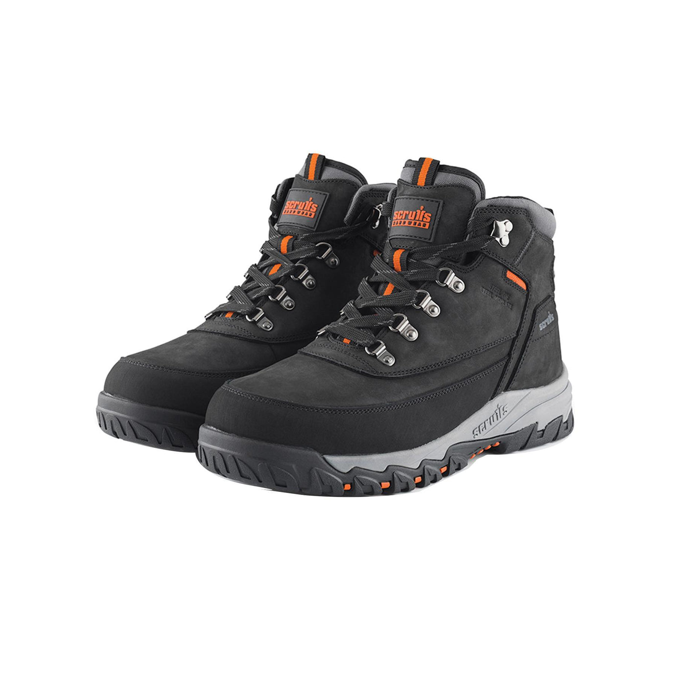 Scruffs Scarfell Safety Boots Black Size 7 / 41 Slip-Resistant