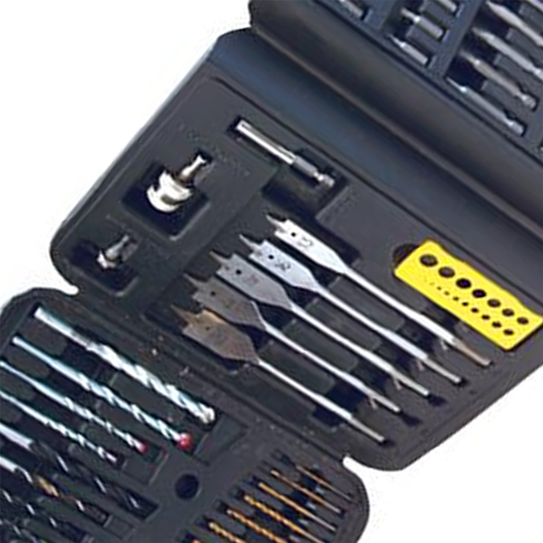 113 Piece Hss Metric Twist Drill Bit Set Carry Case Hss Titanium-Coated